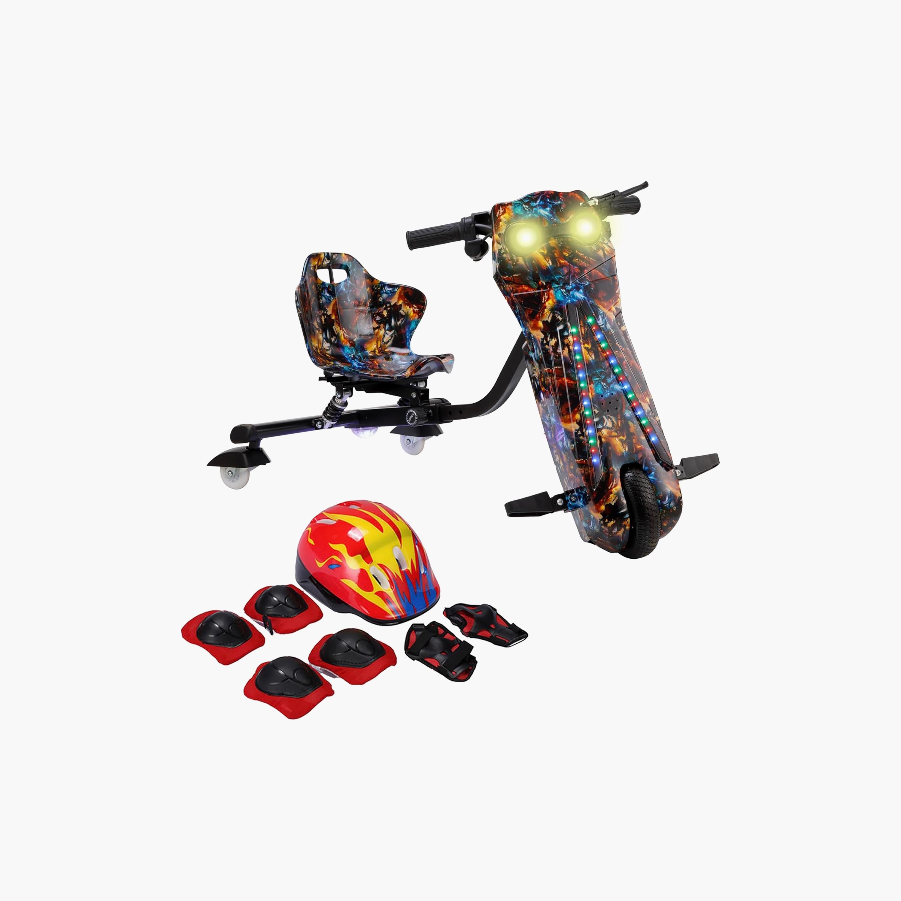 Mytoys Kids Drift Scooter: 3D Steering, Power Sliding Fun | MT143-sports-gear-scooters-image-1