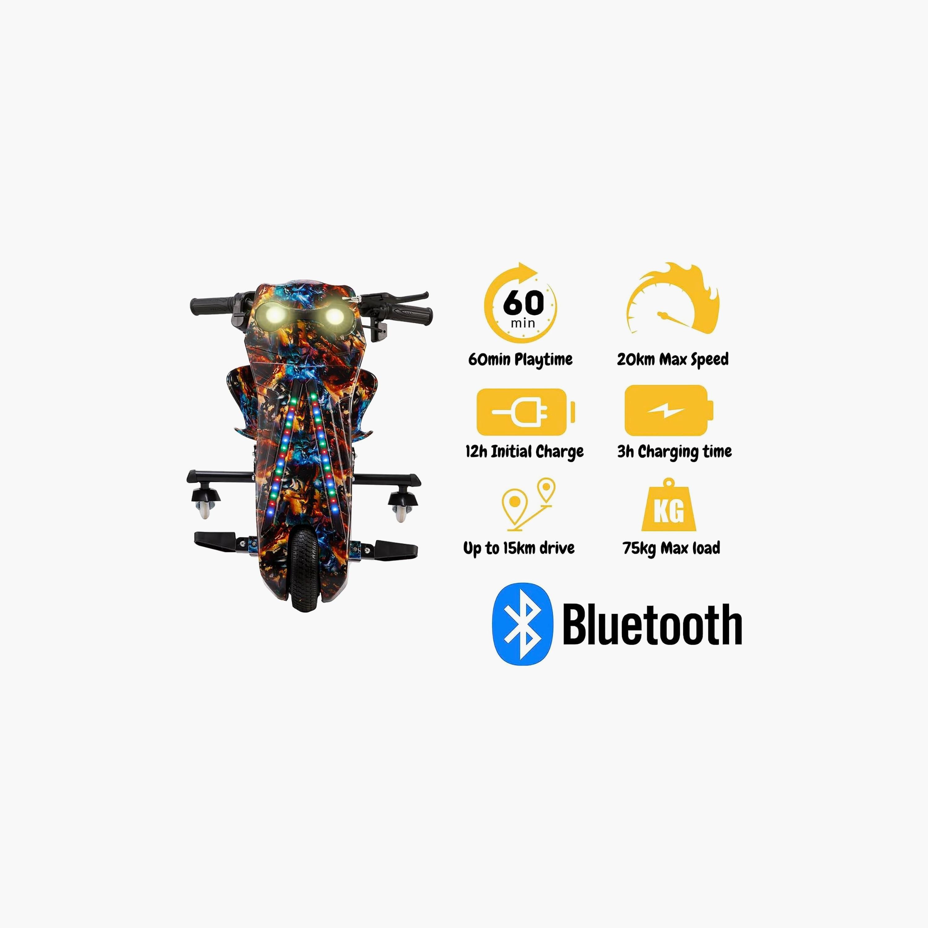 Mytoys Kids Drift Scooter: 3D Steering, Power Sliding Fun | MT143-sports-gear-scooters-image-6