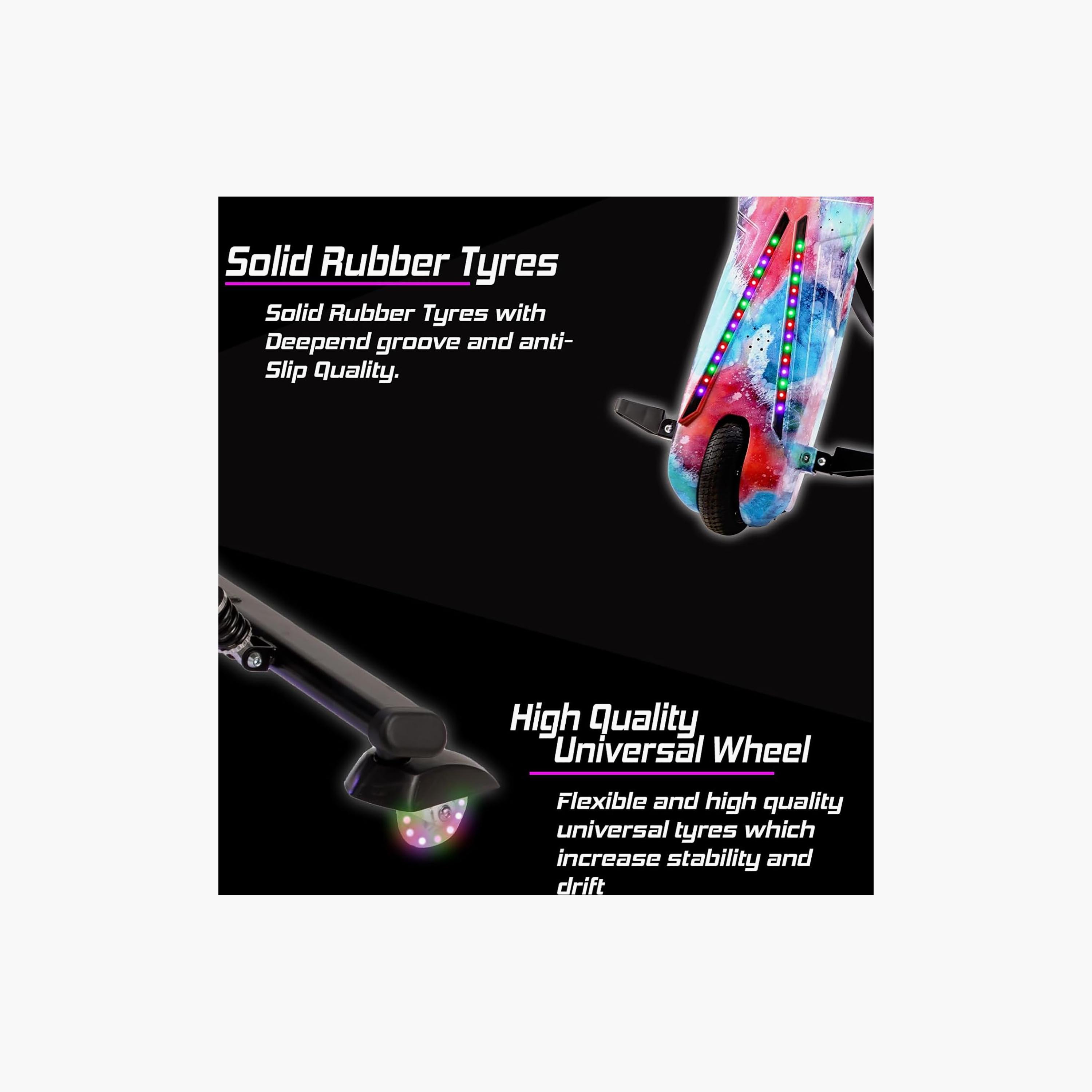Mytoys Kids Drift Scooter: Power Slide & Freestyle with 3D Steering | MT144-sports-gear-scooters-image-4