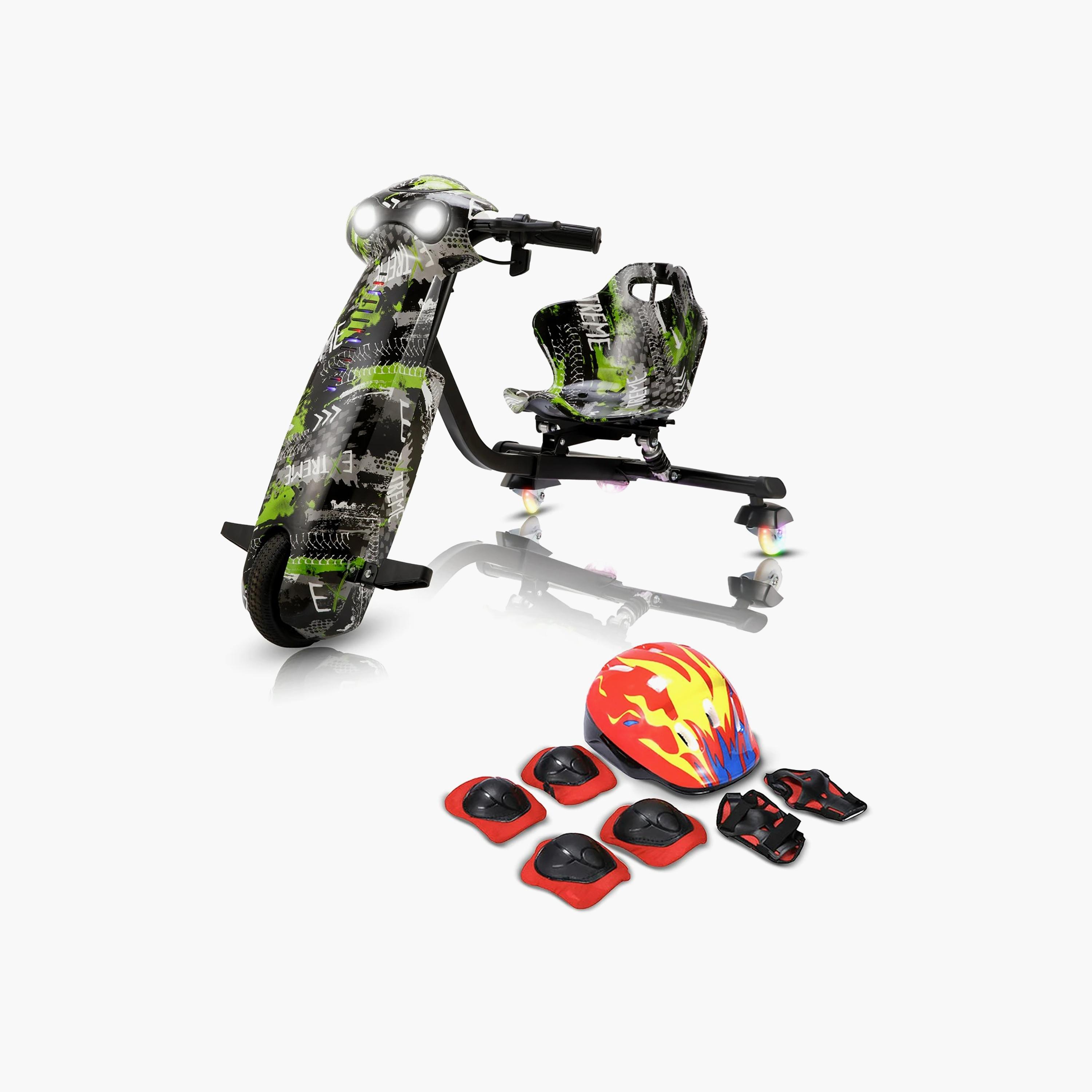 Mytoys Kids Drift Scooter: 3D Steering, Power Sliding Fun | MT306-sports-gear-scooters-image-1