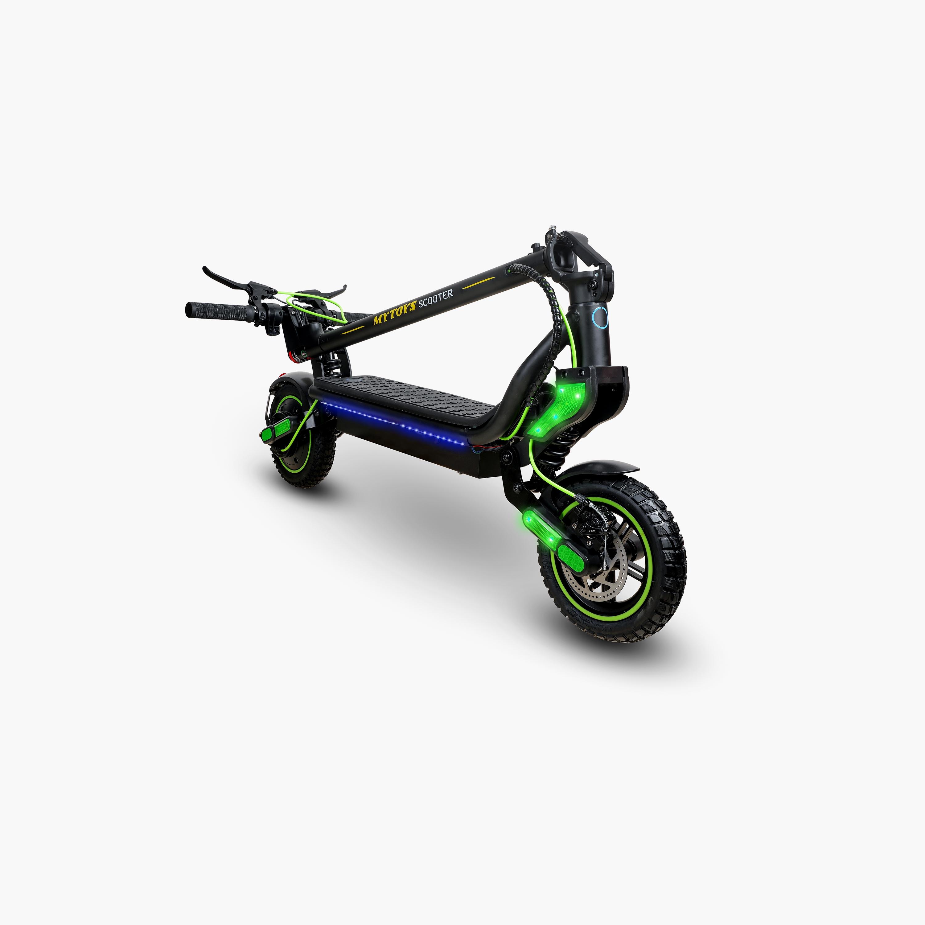 Mytoys Kids Electric Scooter: 45km/h, 18km Range, Foldable, Powerful | MT650-sports-gear-scooters-image-2