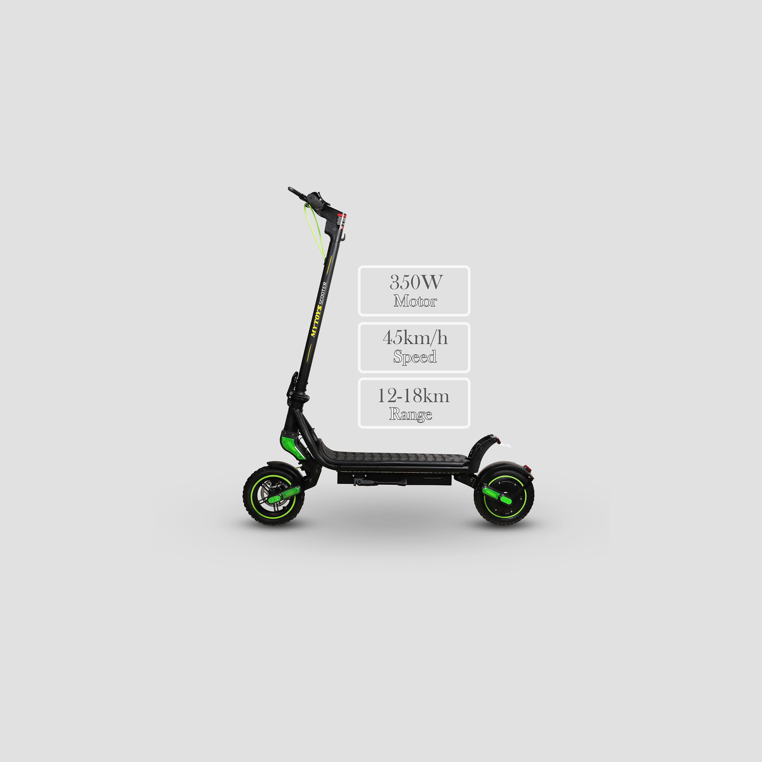 Mytoys Kids Electric Scooter: 45km/h, 18km Range, Foldable, Powerful | MT650-sports-gear-scooters-image-3