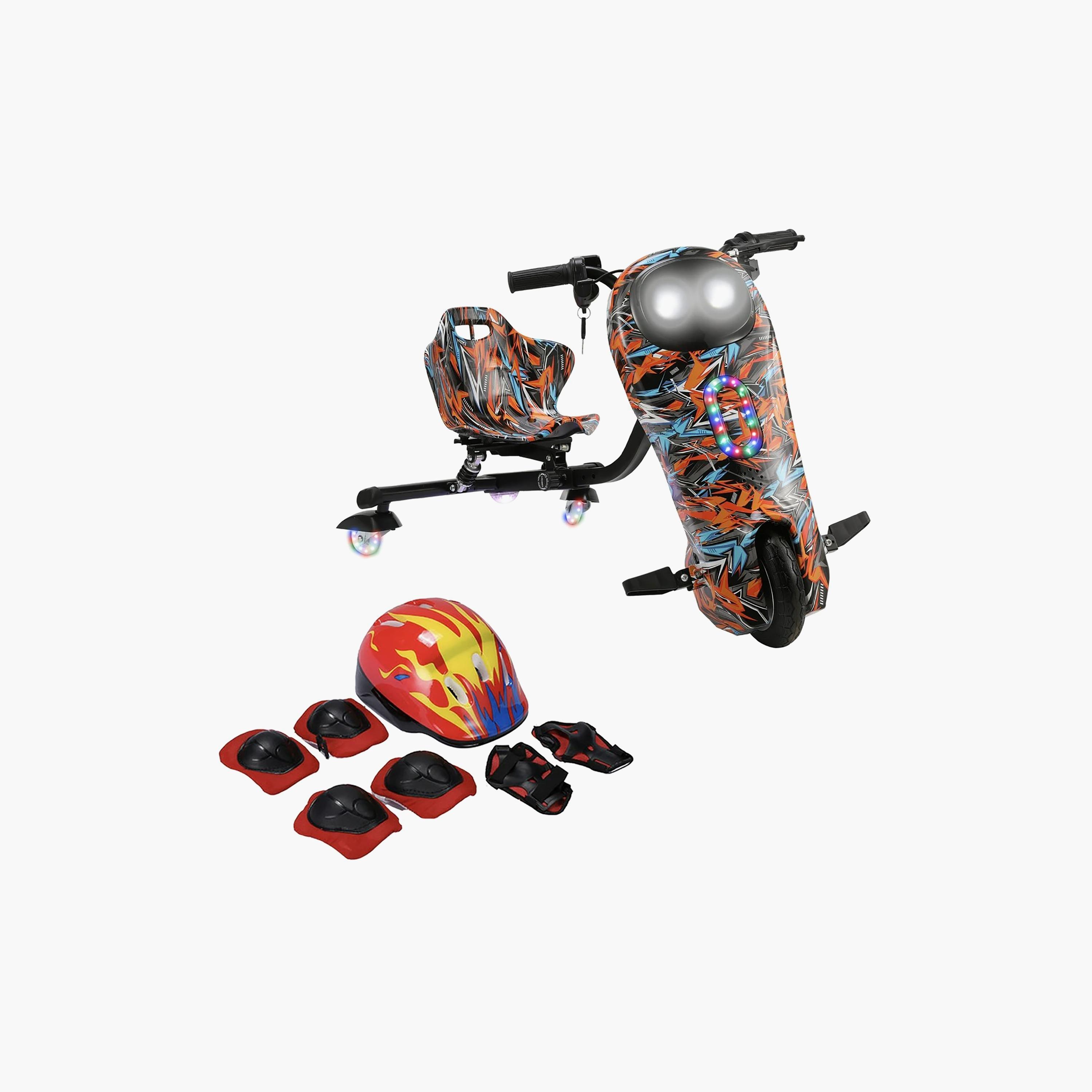 Mytoys Kids Drift Scooter: 3D Steering, Power Sliding Fun | MT707-sports-gear-scooters-image-1