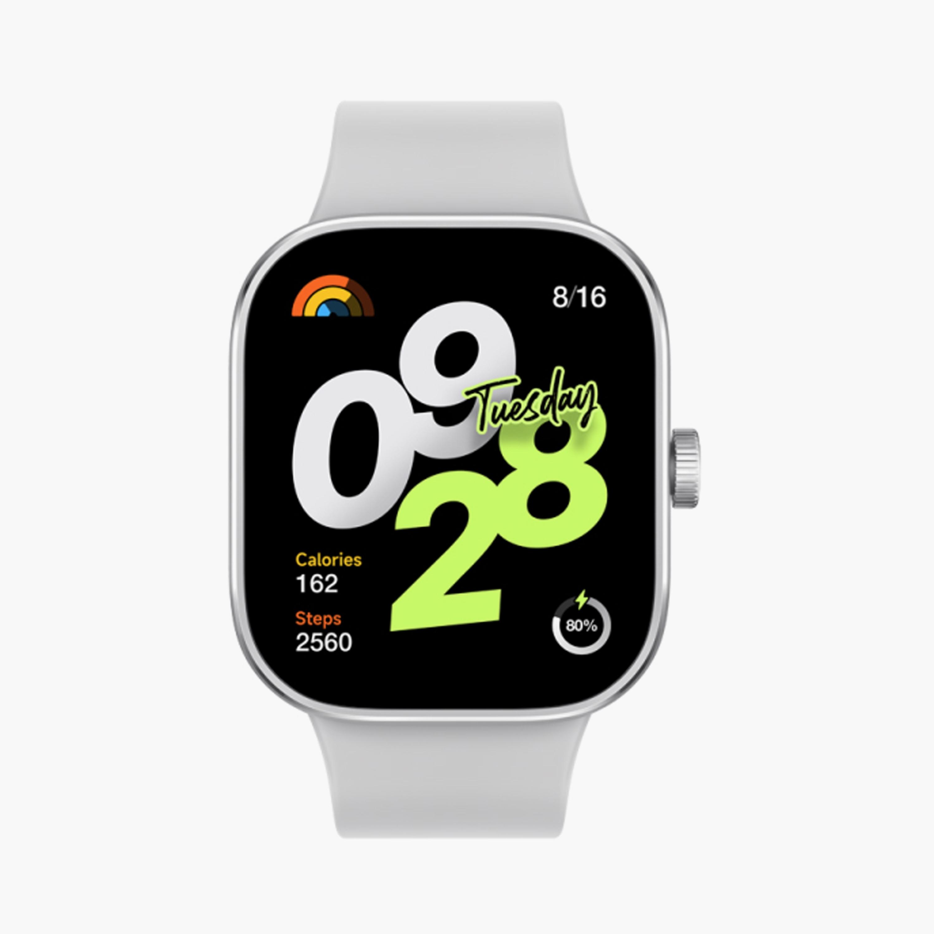 Xiaomi Redmi Watch 4 Smart Watch - Silver | BHR7848GL-electronics-smartwatches-image-1
