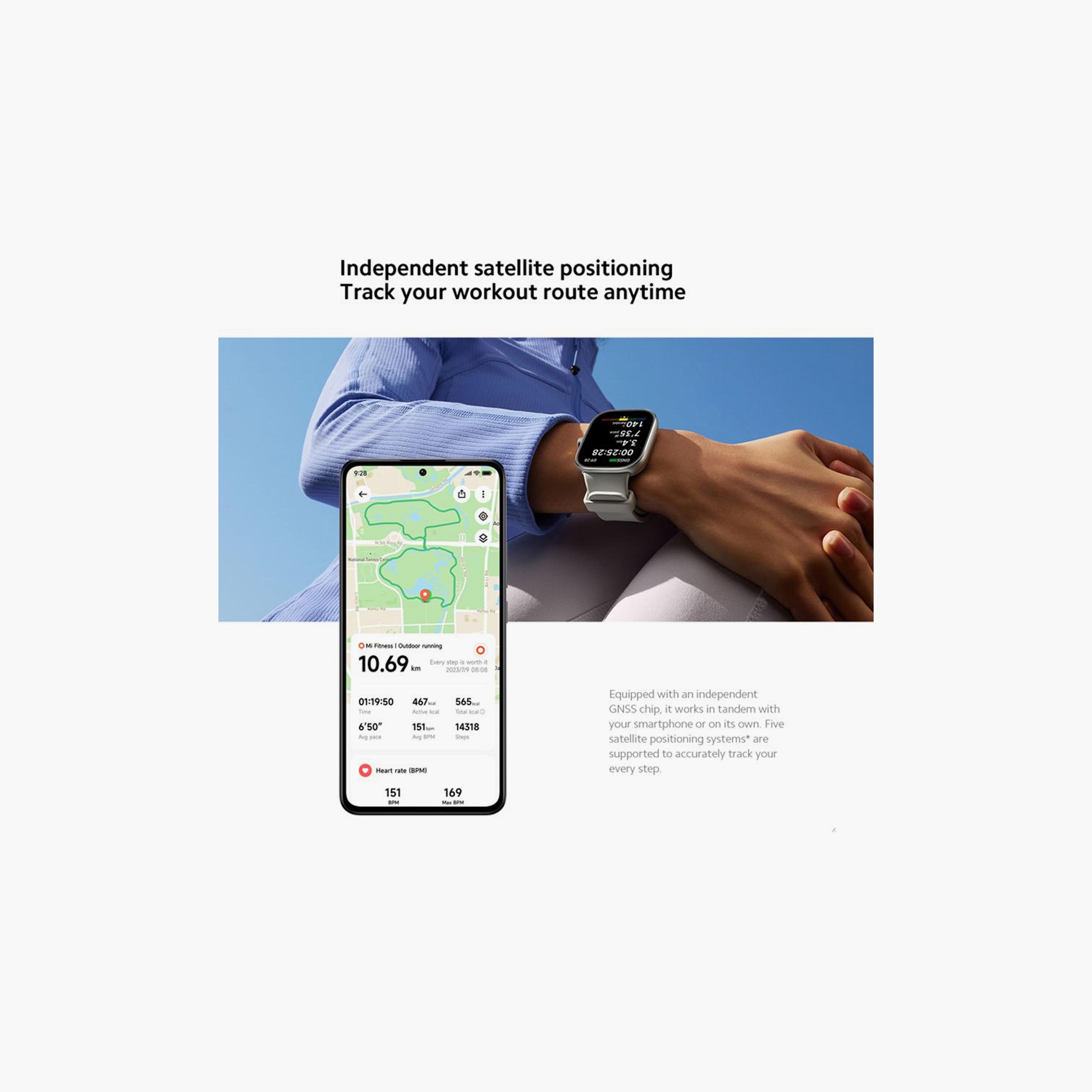 Xiaomi Redmi Watch 4 Smart Watch - Obsidian Black | BHR7854GL-electronics-smartwatches-image-2