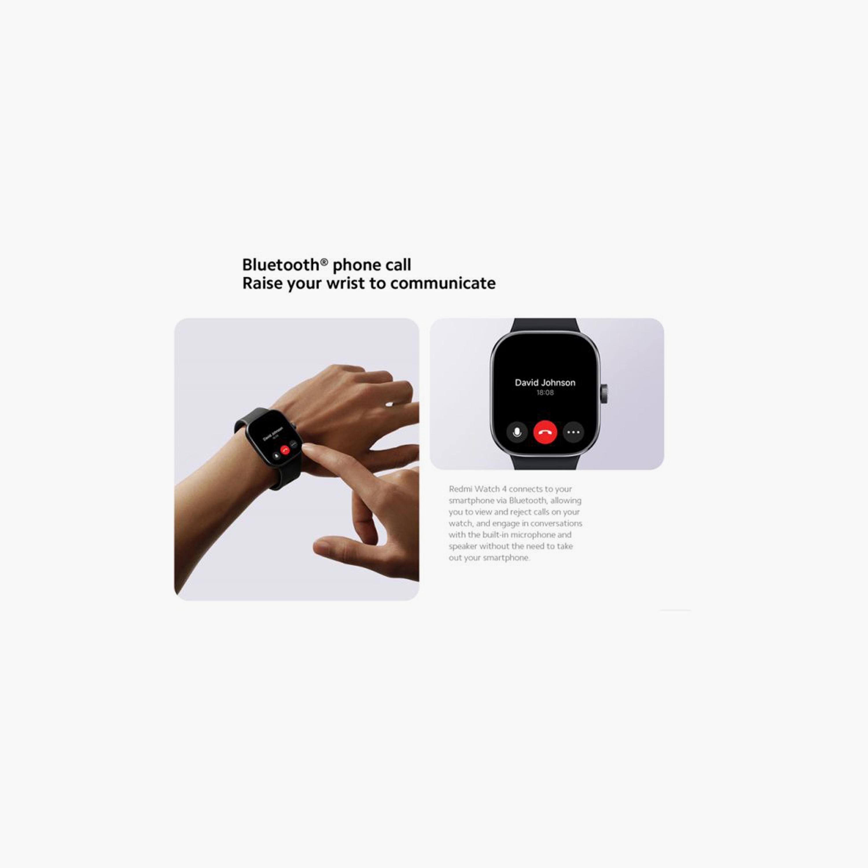 Xiaomi Redmi Watch 4 Smart Watch - Obsidian Black | BHR7854GL-electronics-smartwatches-image-9