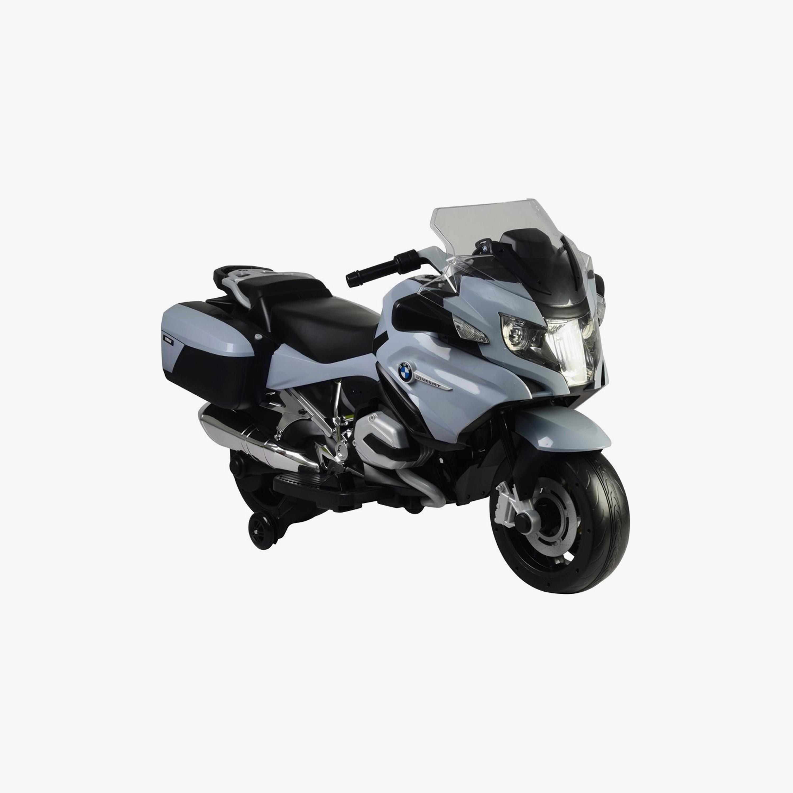 MYTS BMW Power Ride-On Motorbike - Grey-toys-outdoor-bikesandrideons-manualrideons-image-1