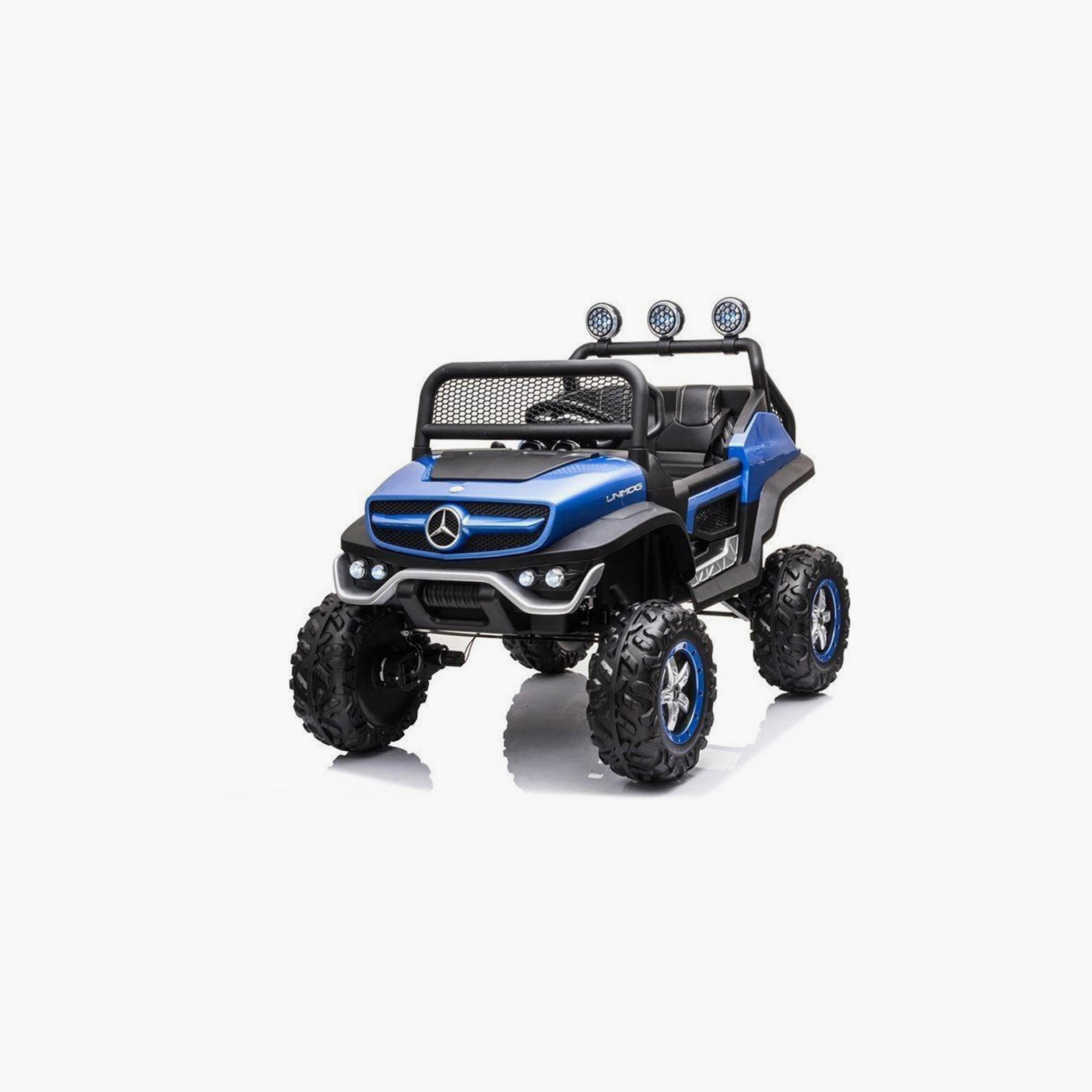 سيارة ركوب 12 فولت UTV مرسيدس-بنز يونيموج بإضاءة من مايتس-toys-outdoor-bikesandrideons-electricvehicles-image-1