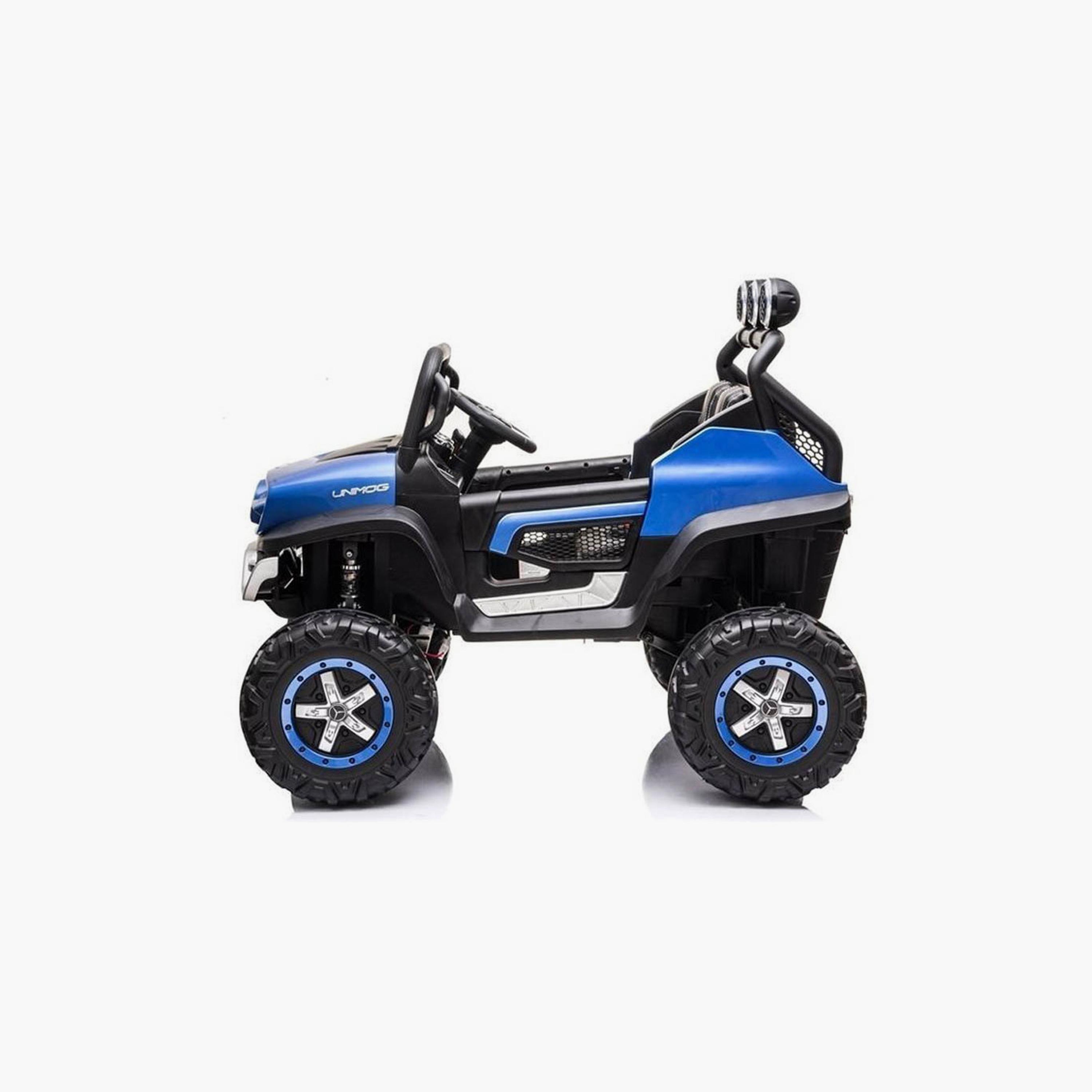 سيارة ركوب 12 فولت UTV مرسيدس-بنز يونيموج بإضاءة من مايتس-toys-outdoor-bikesandrideons-electricvehicles-image-4