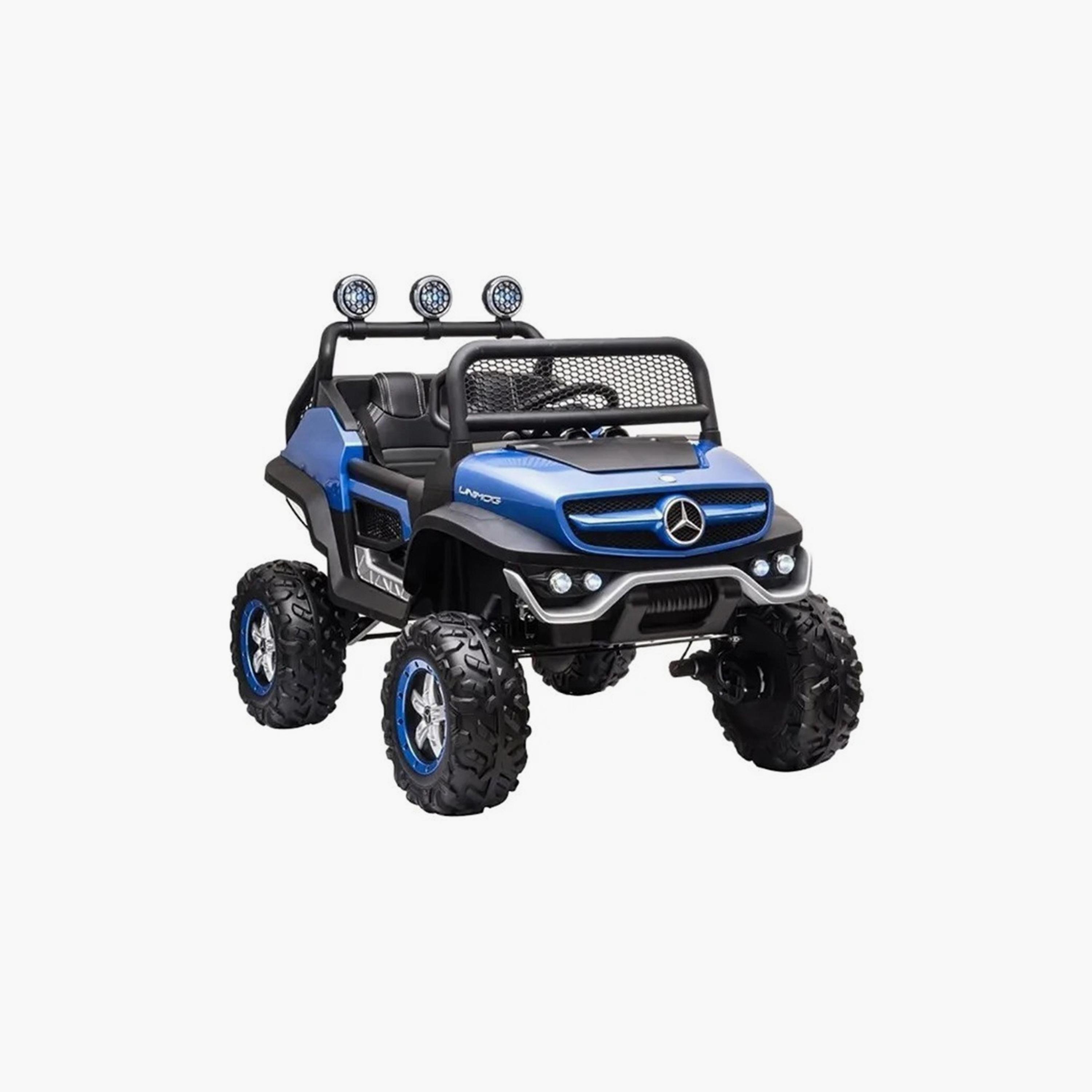 سيارة ركوب 12 فولت UTV مرسيدس-بنز يونيموج بإضاءة من مايتس-toys-outdoor-bikesandrideons-electricvehicles-image-5