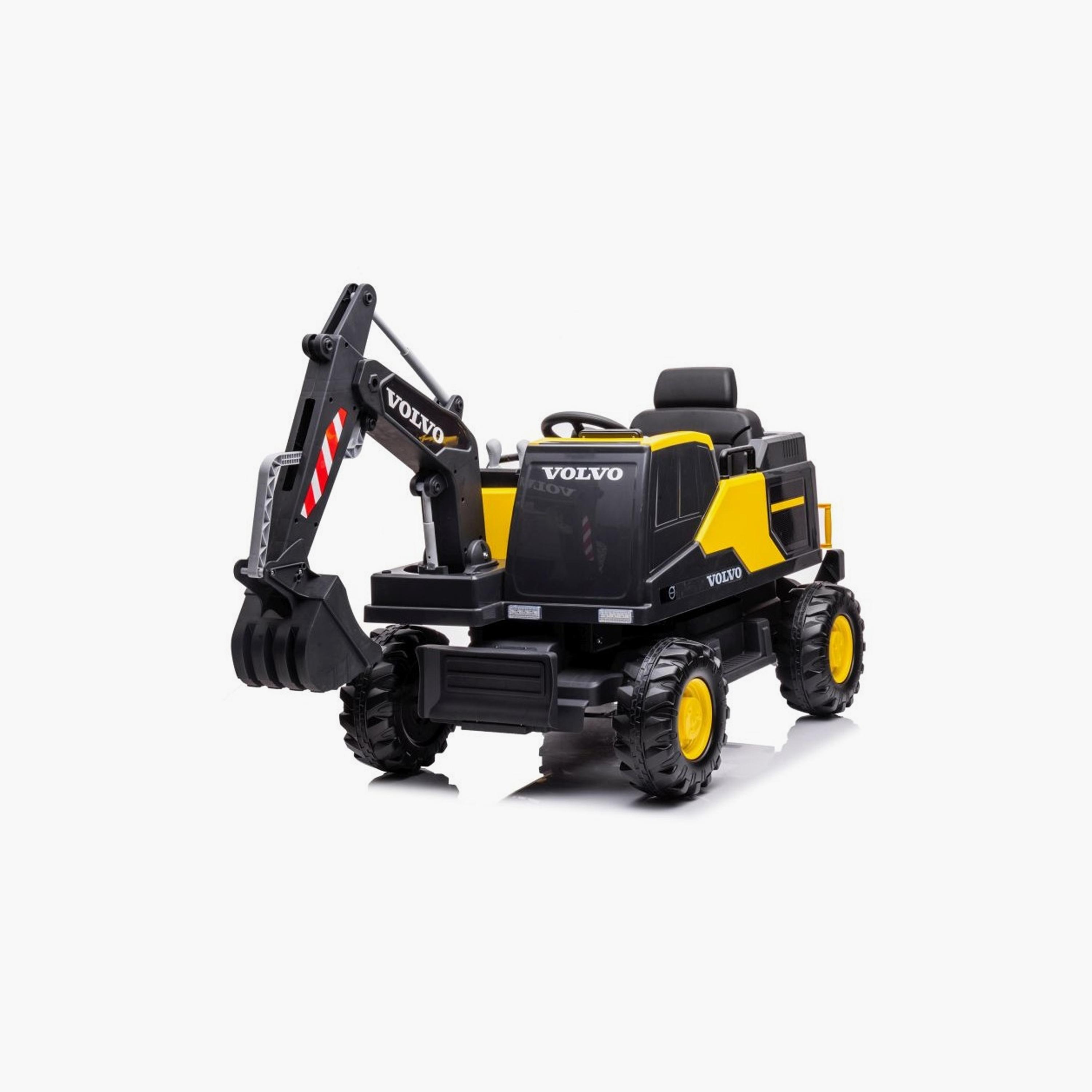 سيارة ركوب حفارة صغيرة فولفو ذات العجلات الكهربائية 12 فولت من مايتس-toys-outdoor-bikesandrideons-electricvehicles-image-1