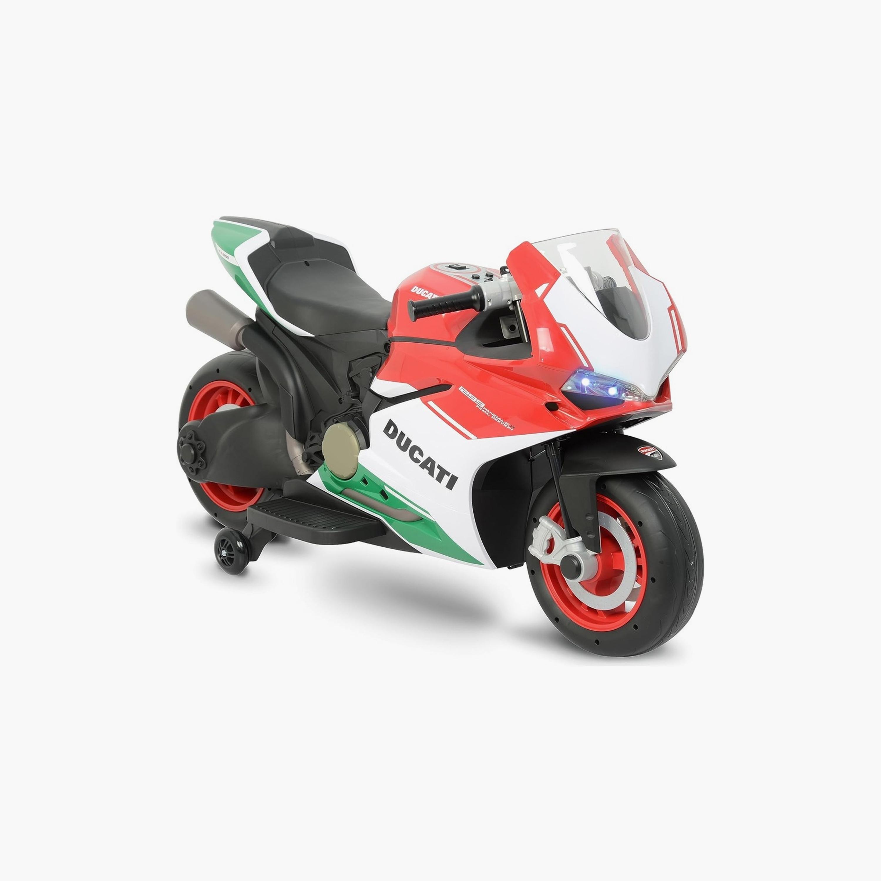 MYTS 12V Electric Ducati Sport Ride-On Bike - Red-toys-outdoor-bikesandrideons-manualrideons-image-1
