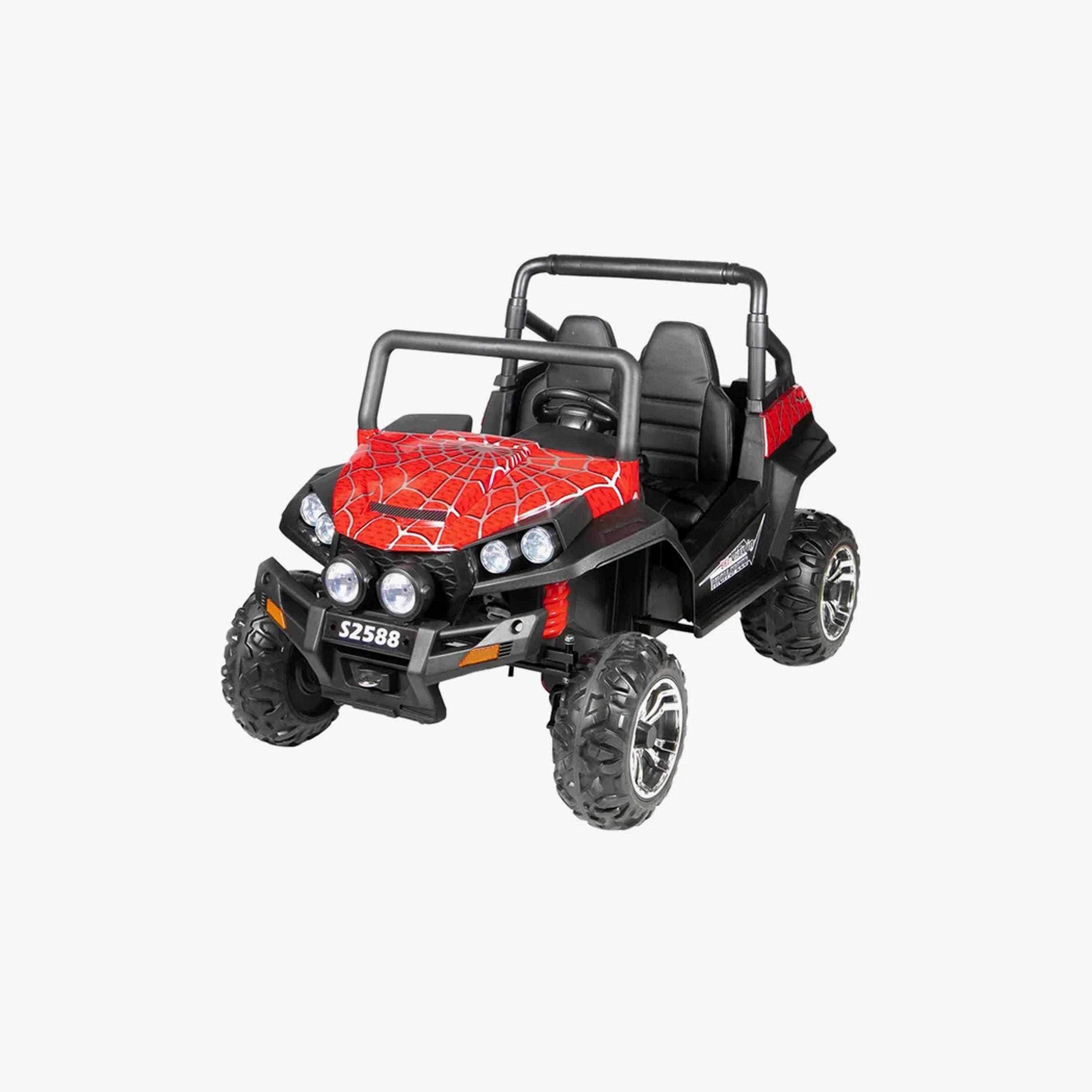 عربة UTV كهربائية ذات مقعدين - حمراء من مايتس-toys-outdoor-bikesandrideons-manualrideons-image-2