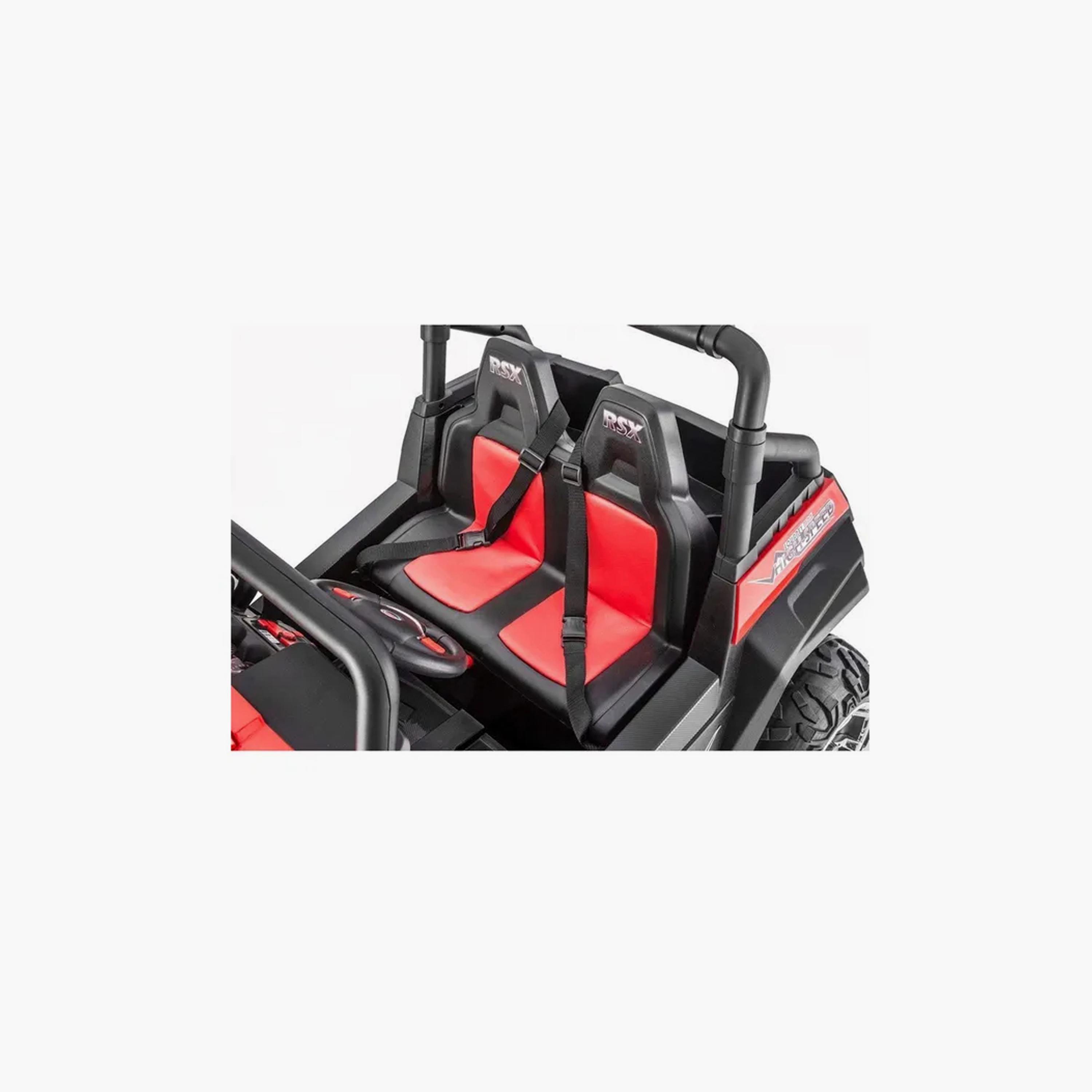 عربة UTV كهربائية ذات مقعدين - حمراء من مايتس-toys-outdoor-bikesandrideons-manualrideons-image-3