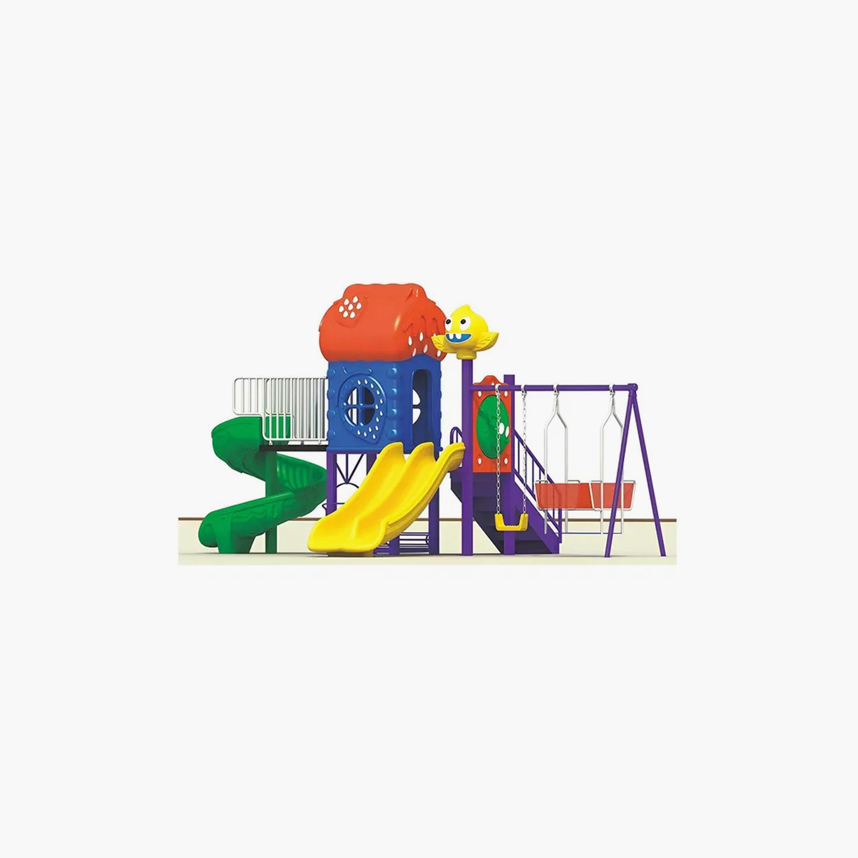 MYTS Backyard Playcentre with Slide & Double Swings - Assorted-toys-outdoor-playhousesandplayards-image-4