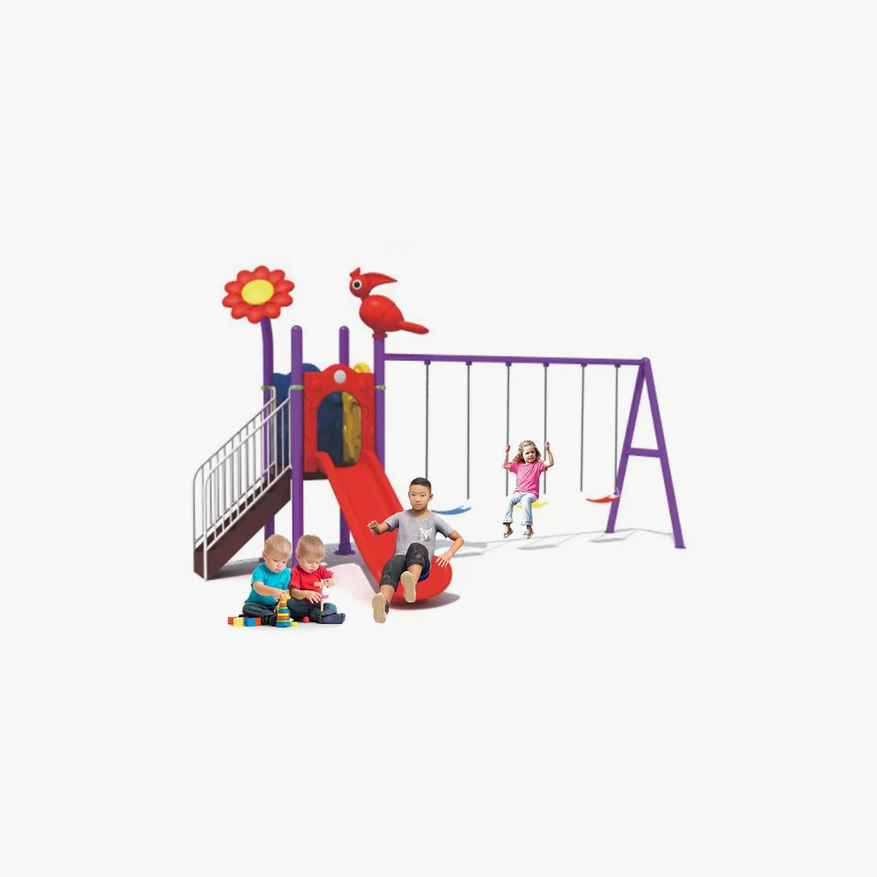 MYTS Backyard Playcentre with Slide & Double Swings-toys-outdoor-playhousesandplayards-image-4