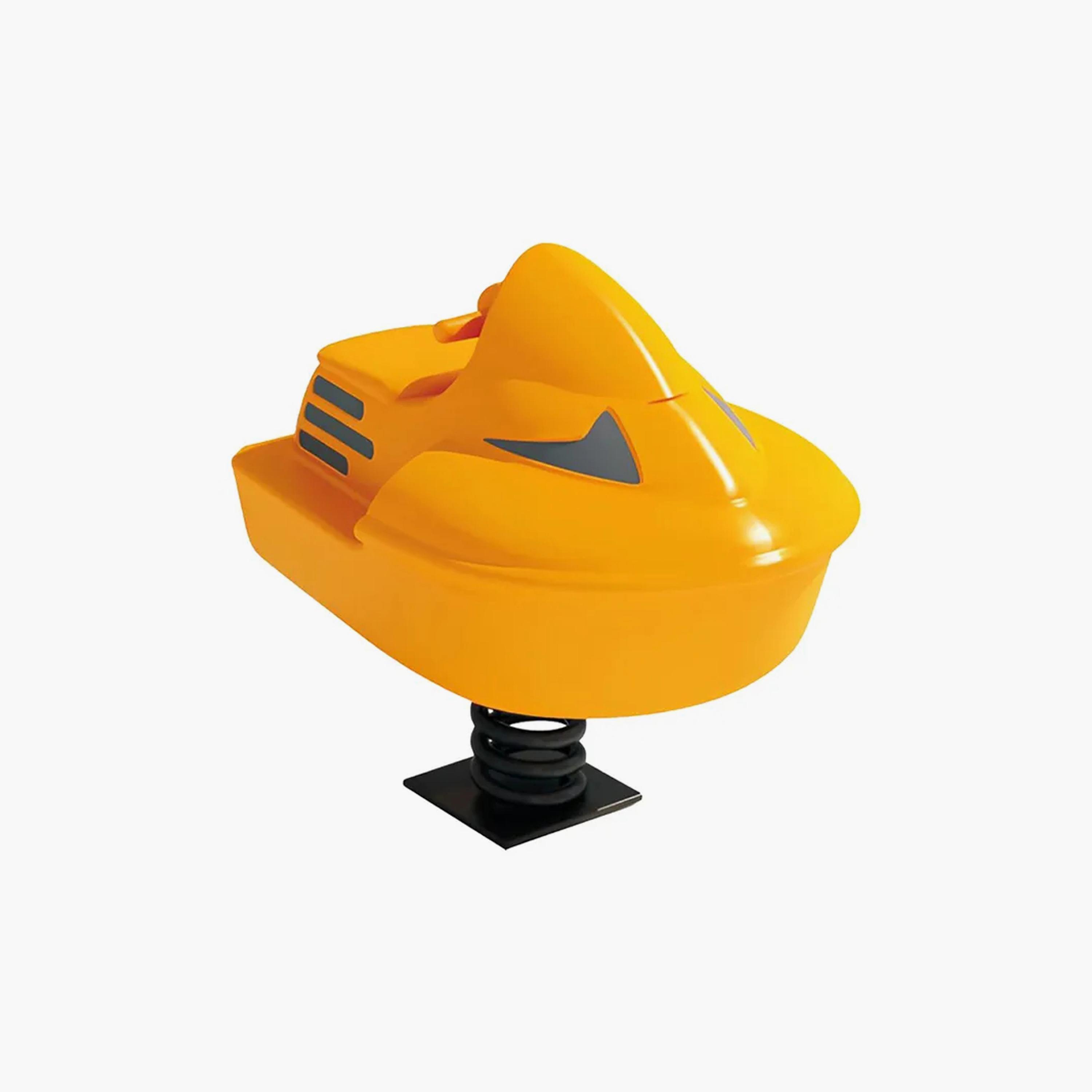 MYTS Backyard Outdoor Baby Ship Spring Rider - Orange-toys-outdoor-bikesandrideons-manualrideons-image-1