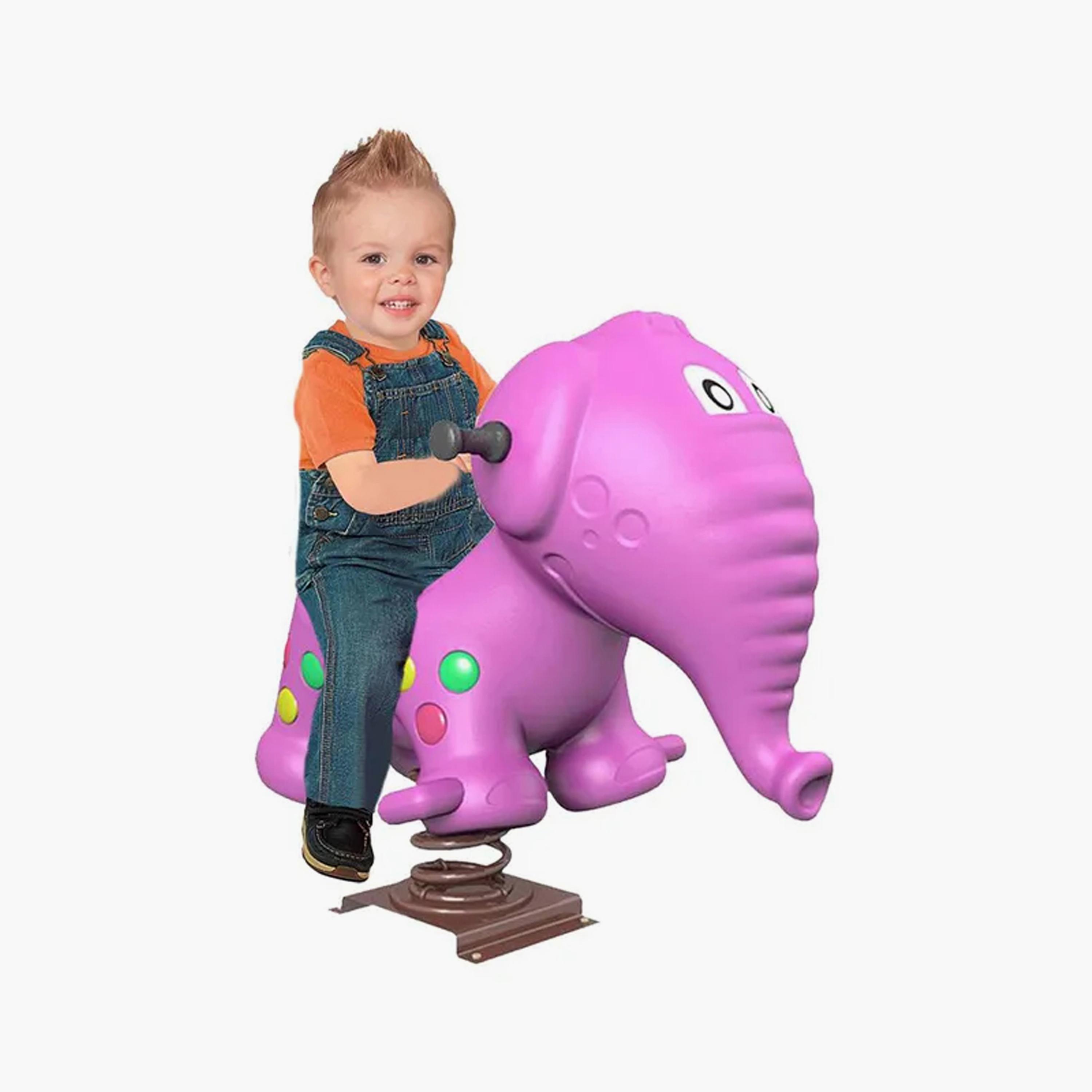 MYTS Backyard Outdoor Baby Elephant Spring Rider-toys-outdoor-bikesandrideons-manualrideons-image-3