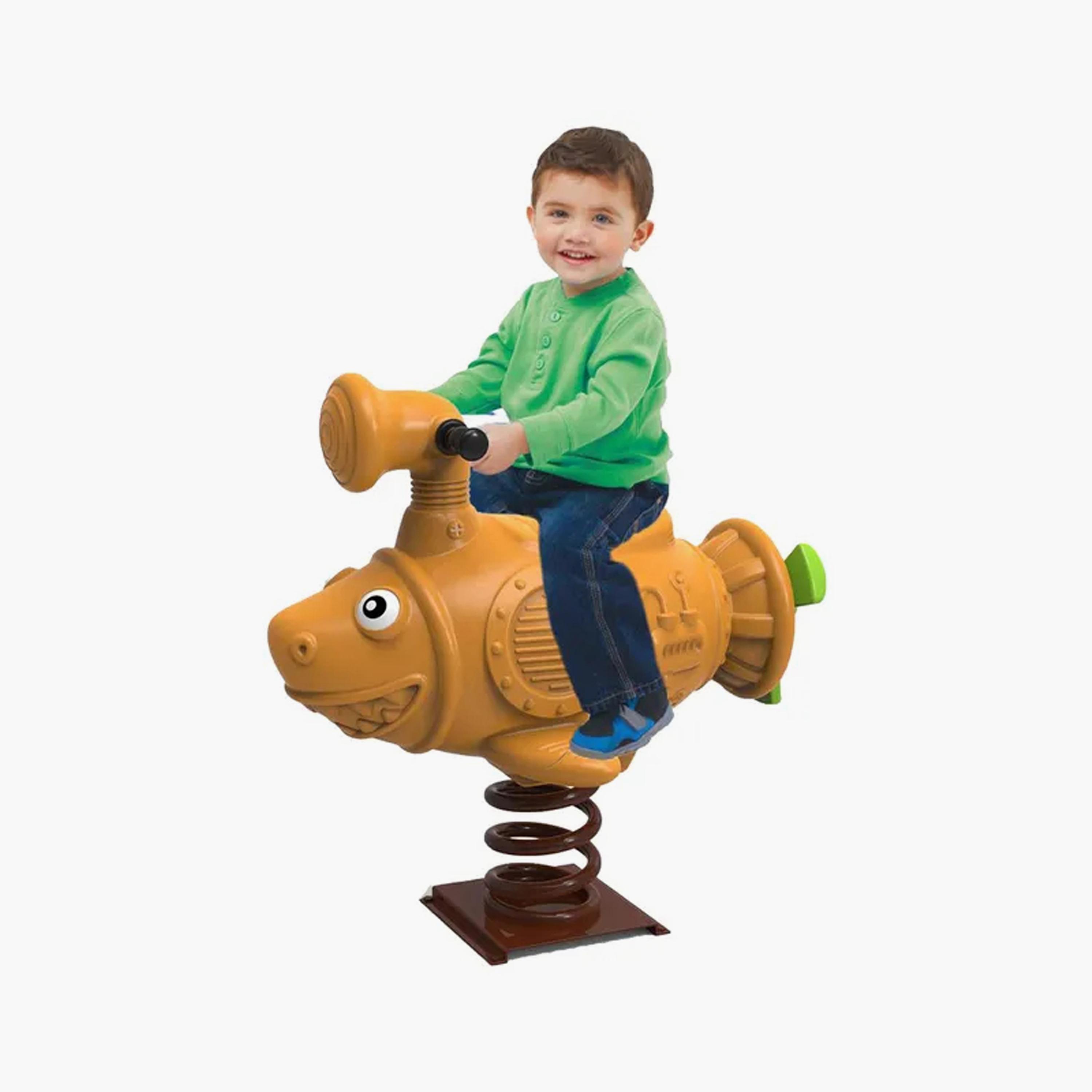 MYTS Backyard Outdoor Baby Shark Spring Rider-toys-outdoor-bikesandrideons-manualrideons-image-3