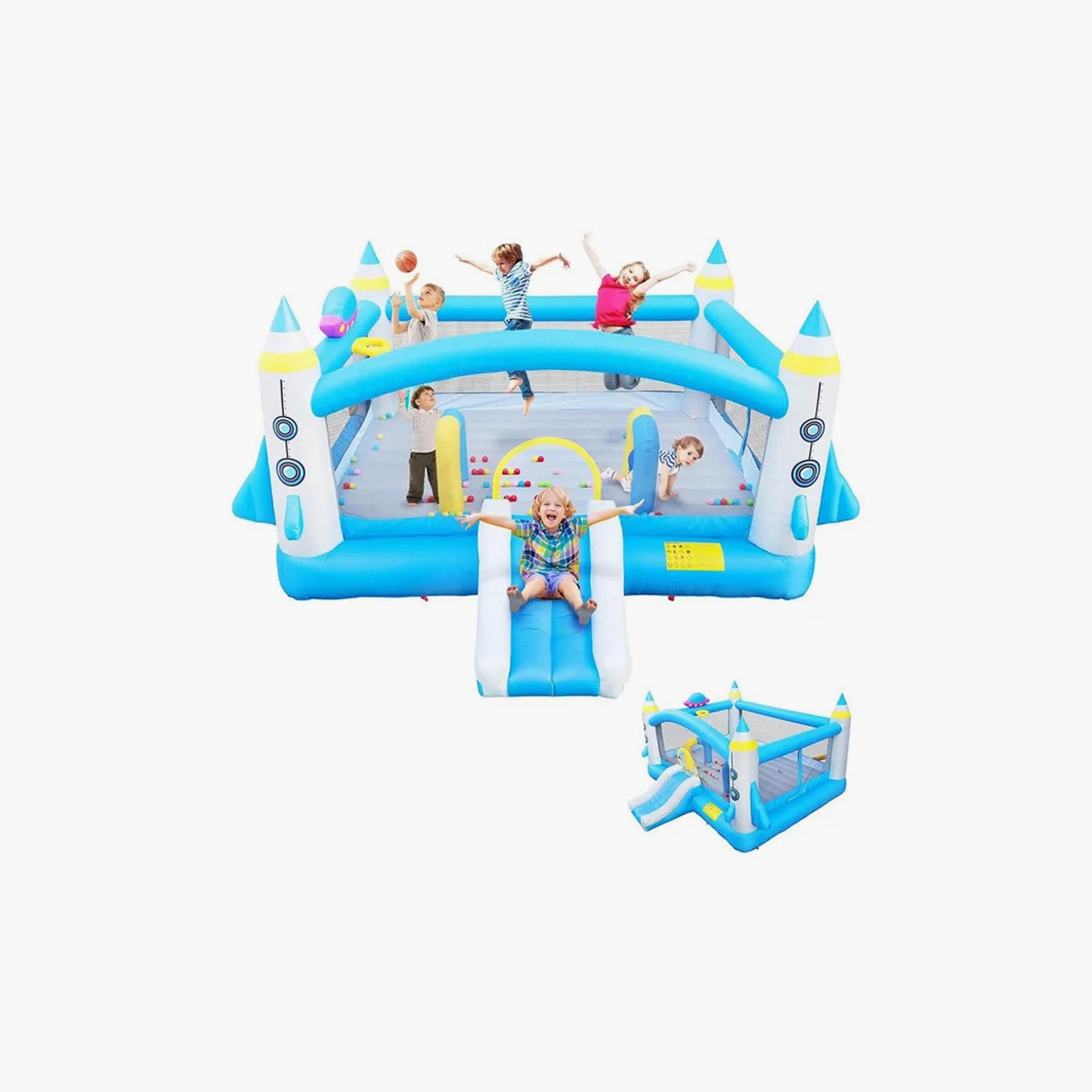 MYTS Backyard Outdoor Rocket Inflatable Playhouse Set-toys-outdoor-sports-image-2