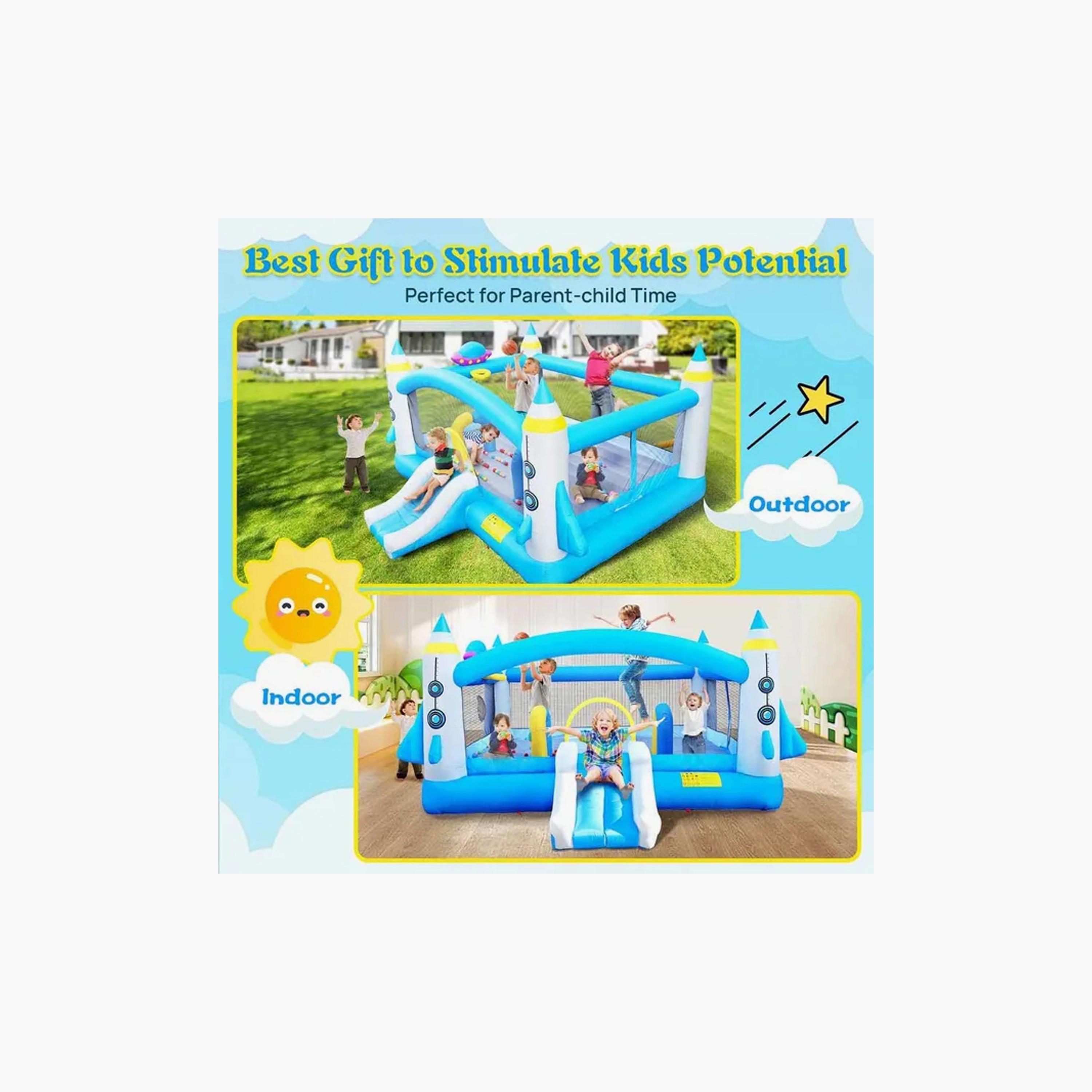 MYTS Backyard Outdoor Rocket Inflatable Playhouse Set-toys-outdoor-sports-image-5