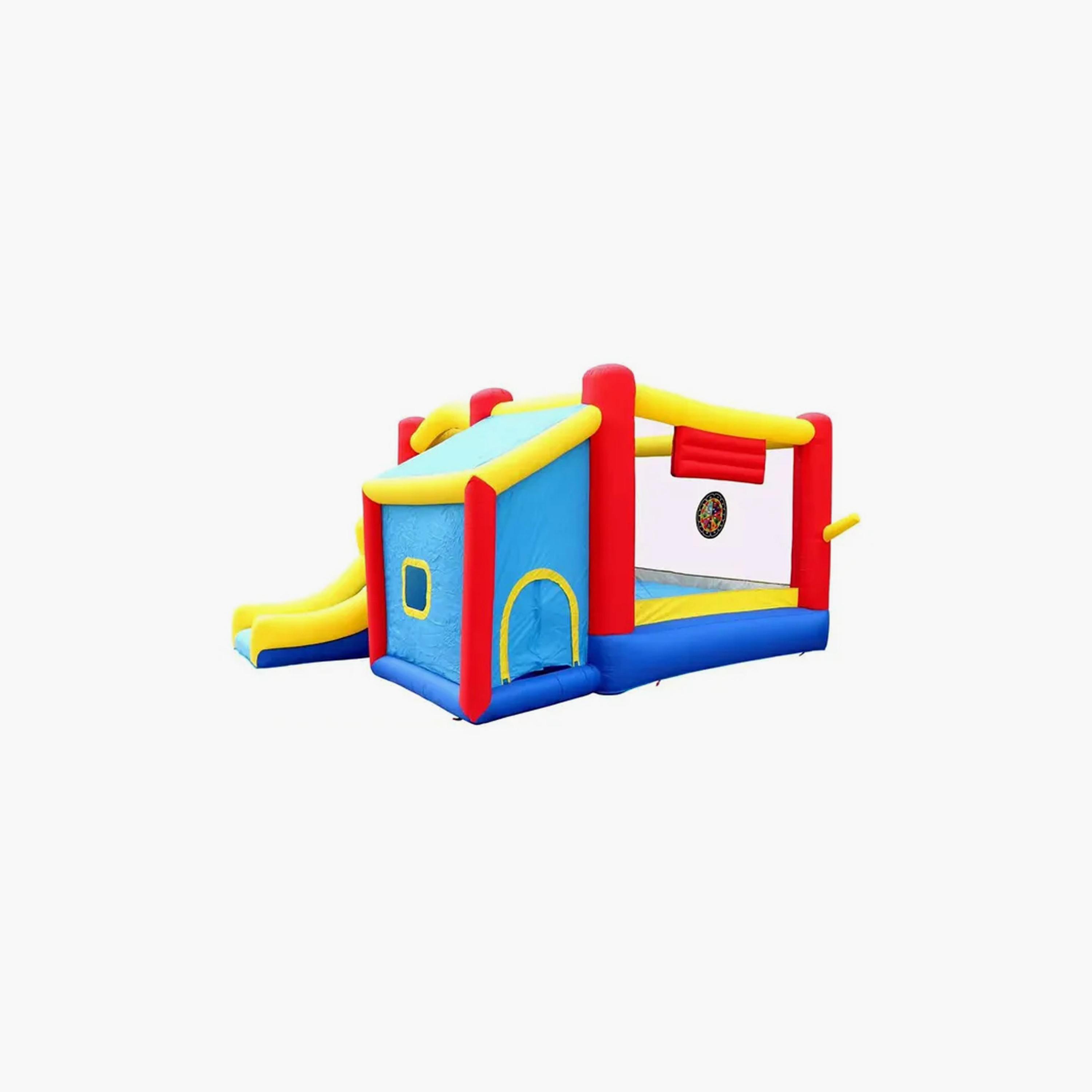 MYTS Backyard Outdoor Inflatable Playhouse with Slide & Bounce-toys-outdoor-sports-image-2