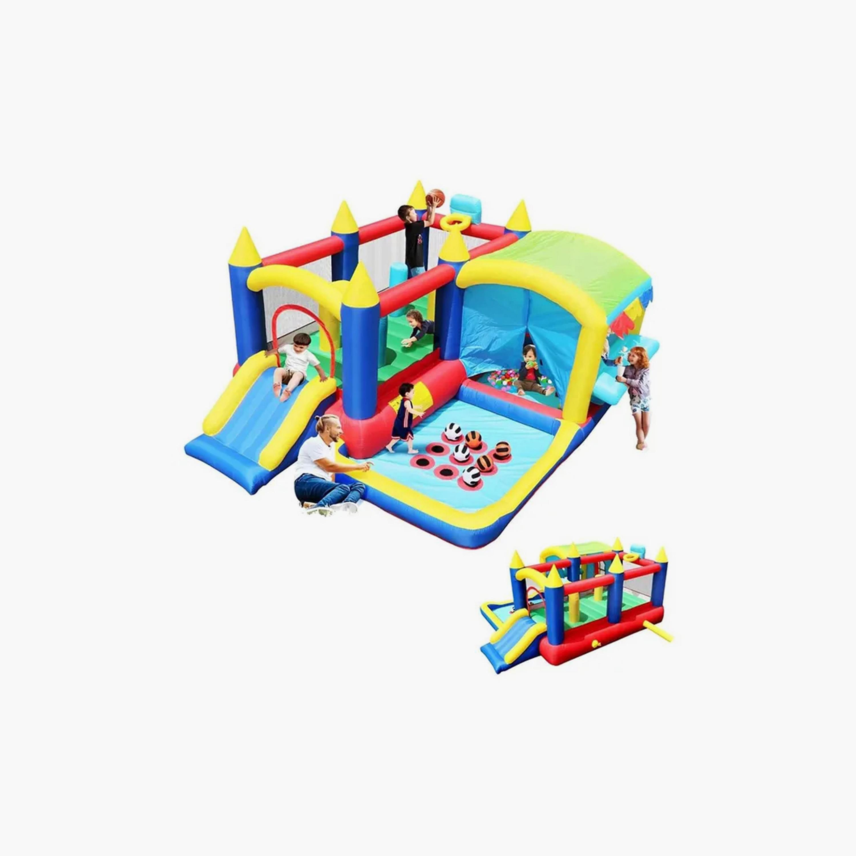 MYTS Backyard Castle-Themed Inflatable Playhouse Set-toys-outdoor-playhousesandplayards-image-2