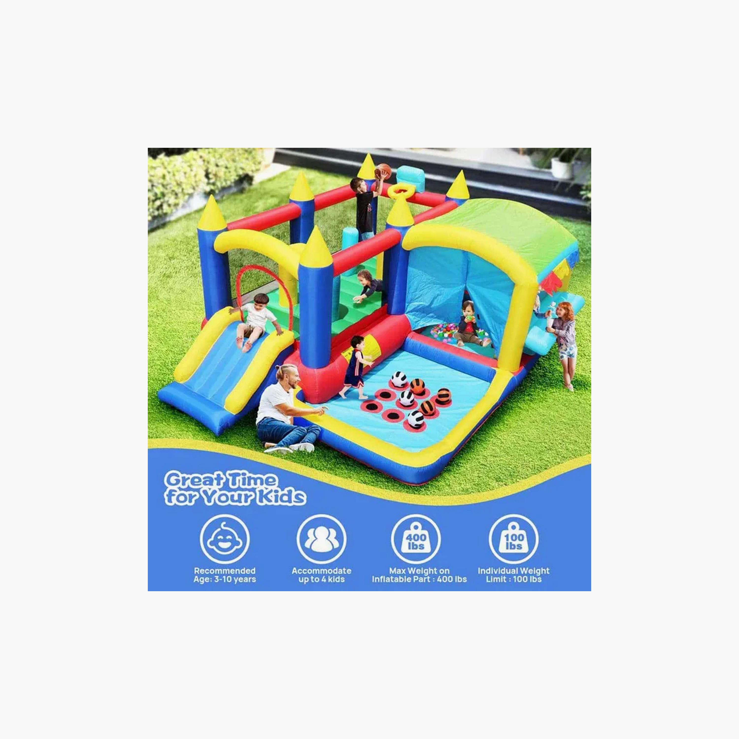 MYTS Backyard Castle-Themed Inflatable Playhouse Set-toys-outdoor-playhousesandplayards-image-4
