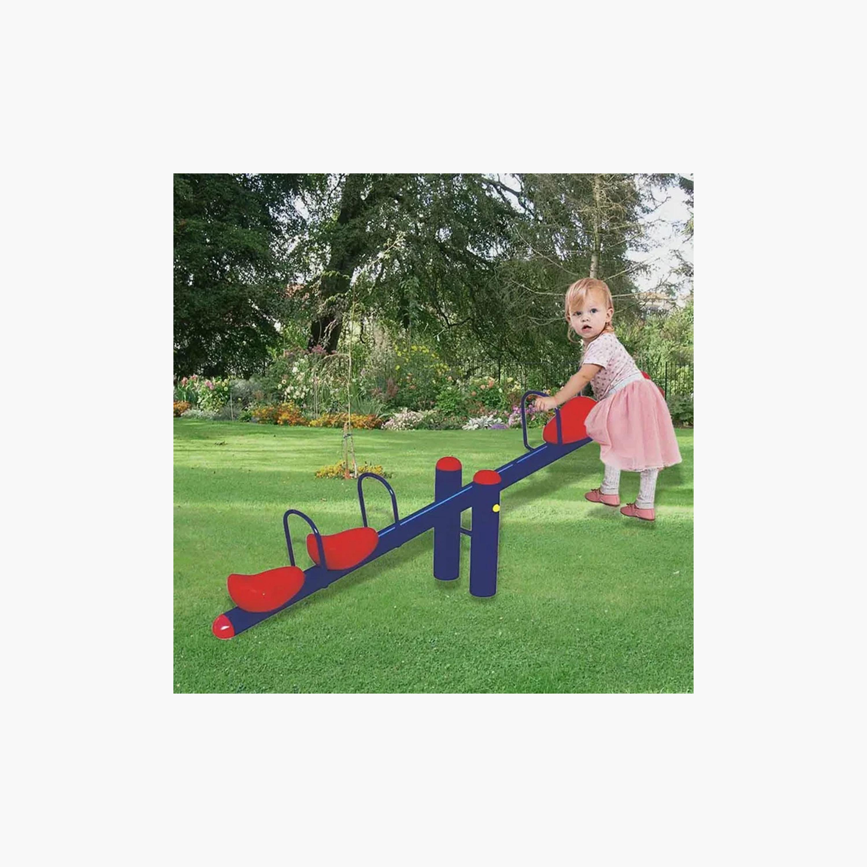 أرجوحة معدنية تتسع لـ 4 مقاعد للفناء الخلفي خارجي من مايتس-toys-outdoor-slidesandswings-image-5