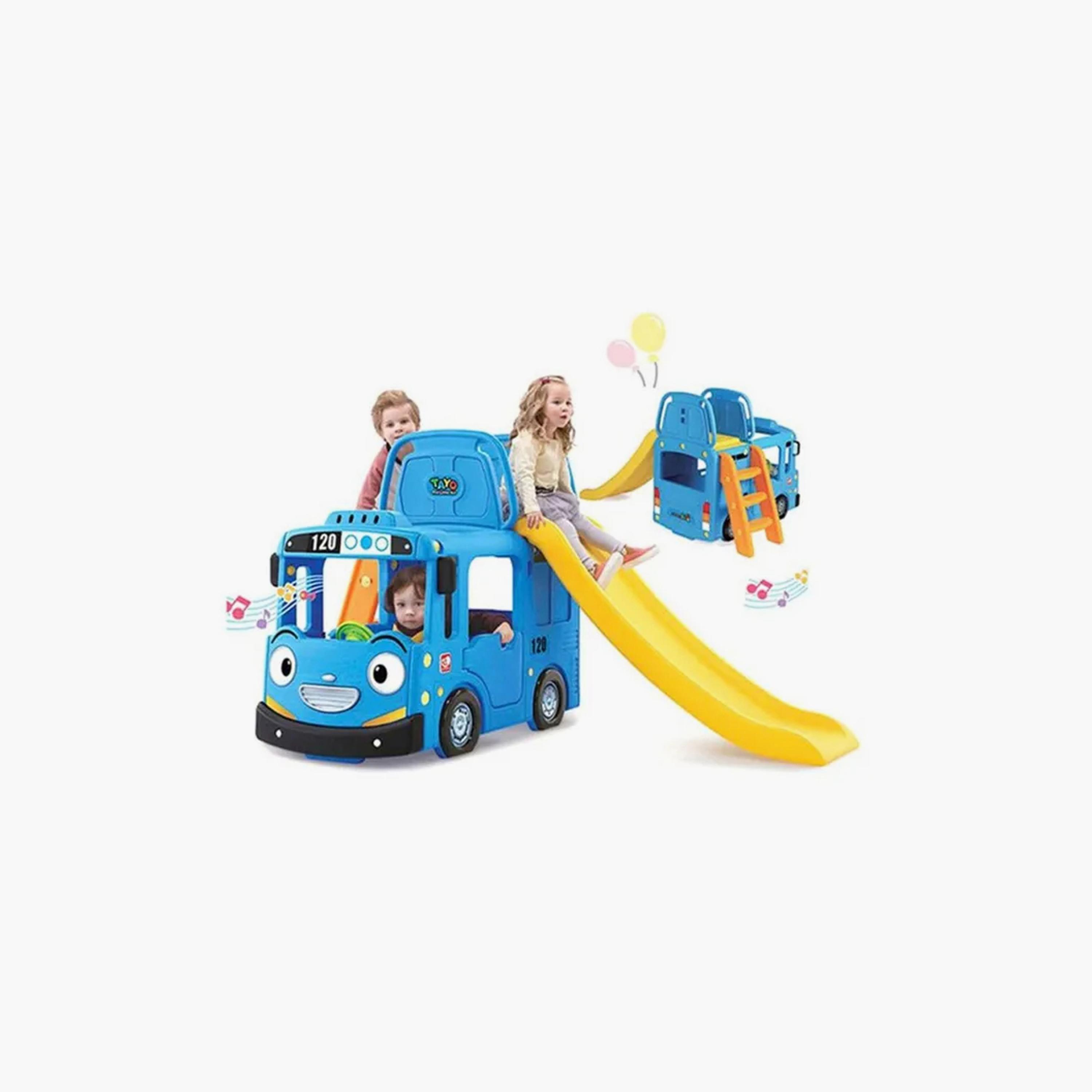 MYTS Backyard Super 3-in-1 Little School Bus Slide Play Set-toys-outdoor-slidesandswings-image-2