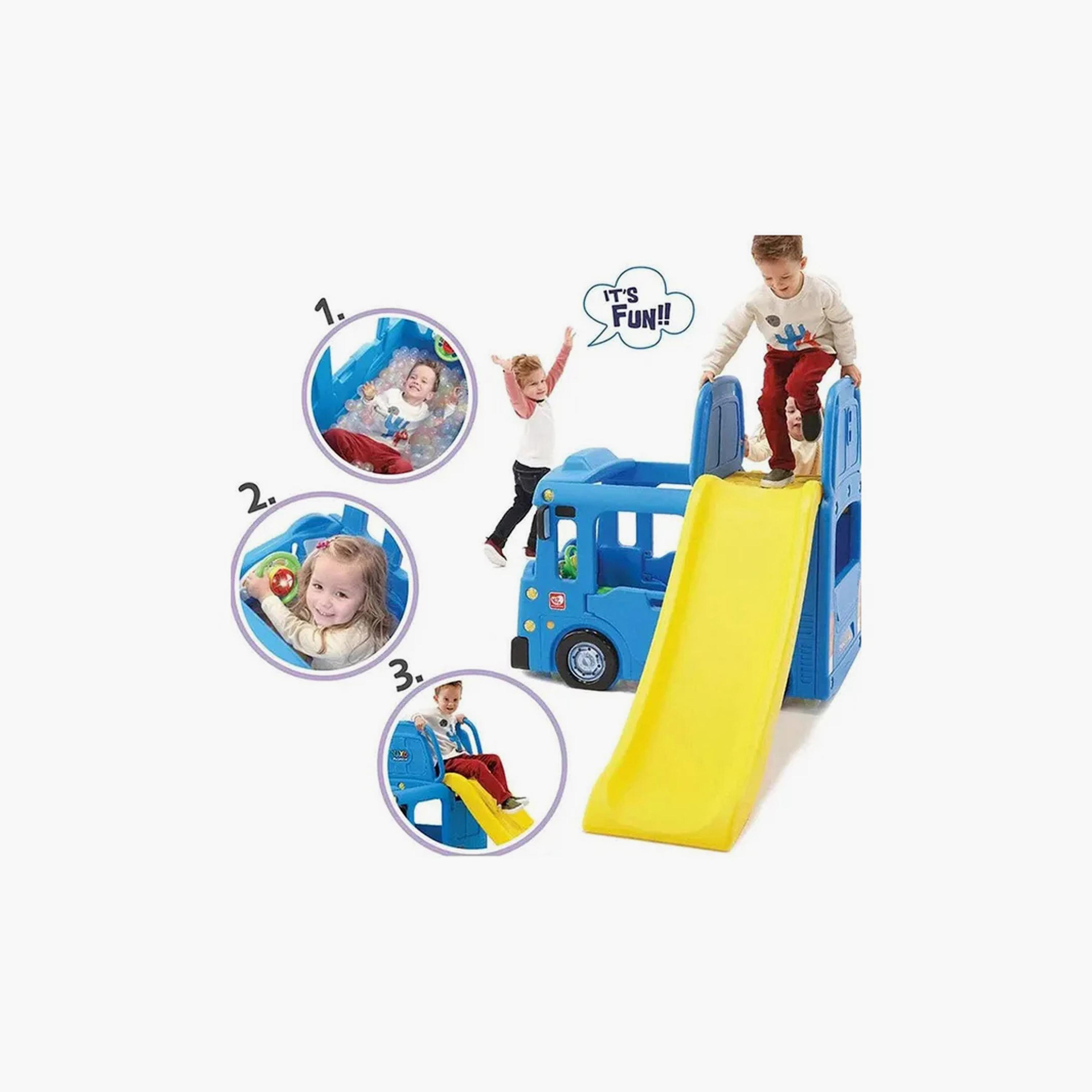 MYTS Backyard Super 3-in-1 Little School Bus Slide Play Set-toys-outdoor-slidesandswings-image-4