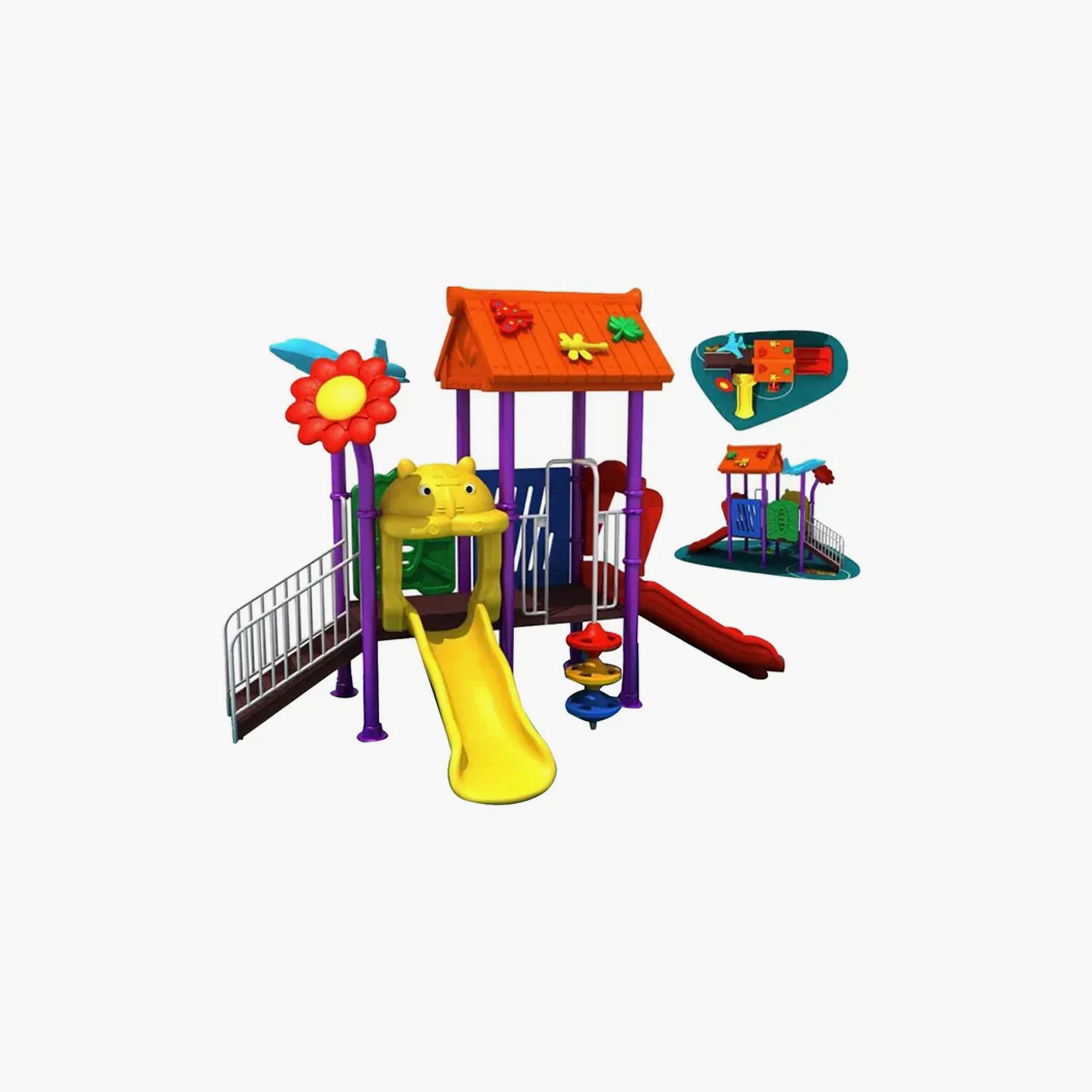 MYTS Outdoor Backyard Mega Garden Terky Playground Slides-toys-outdoor-slidesandswings-image-1