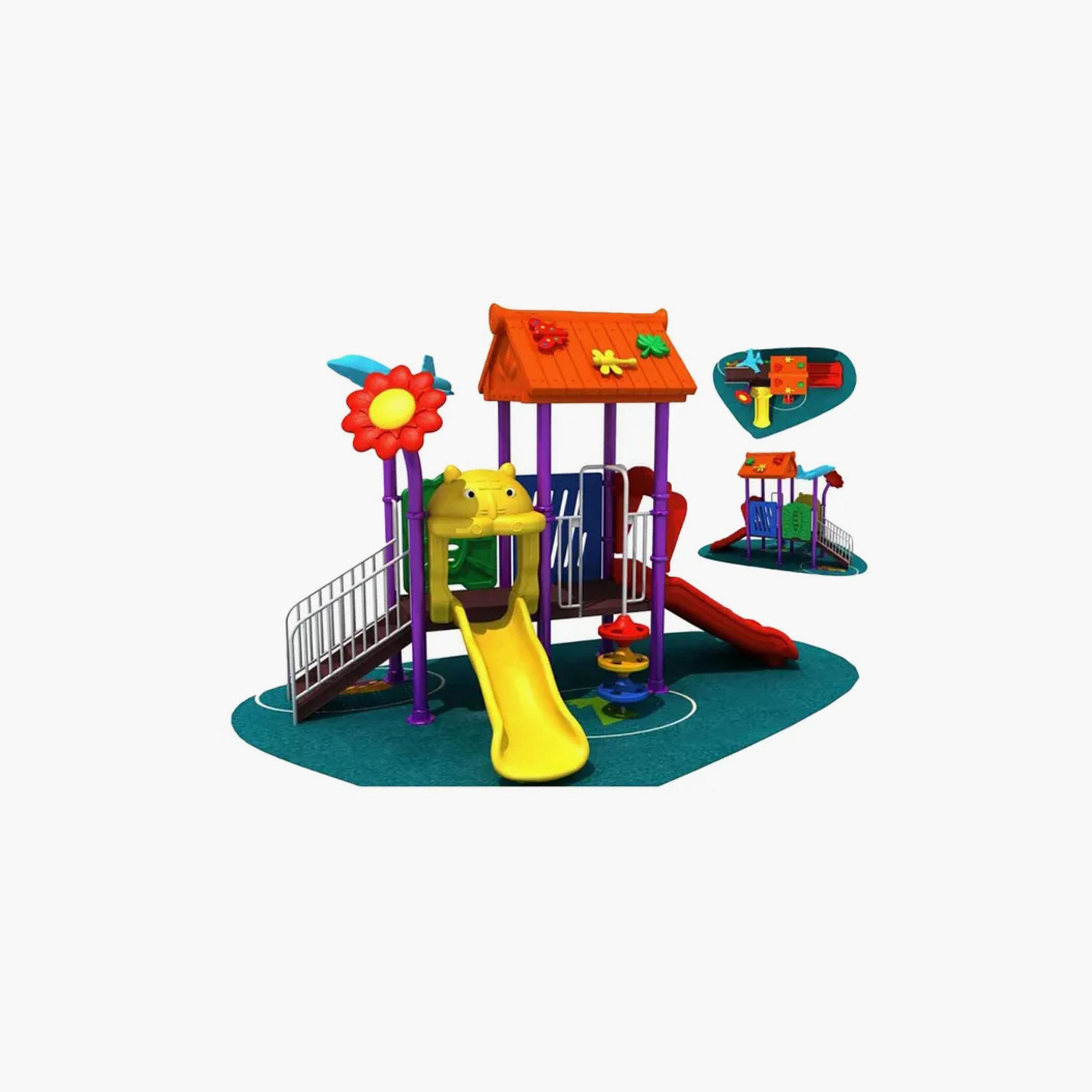 MYTS Outdoor Backyard Mega Garden Terky Playground Slides-toys-outdoor-slidesandswings-image-2