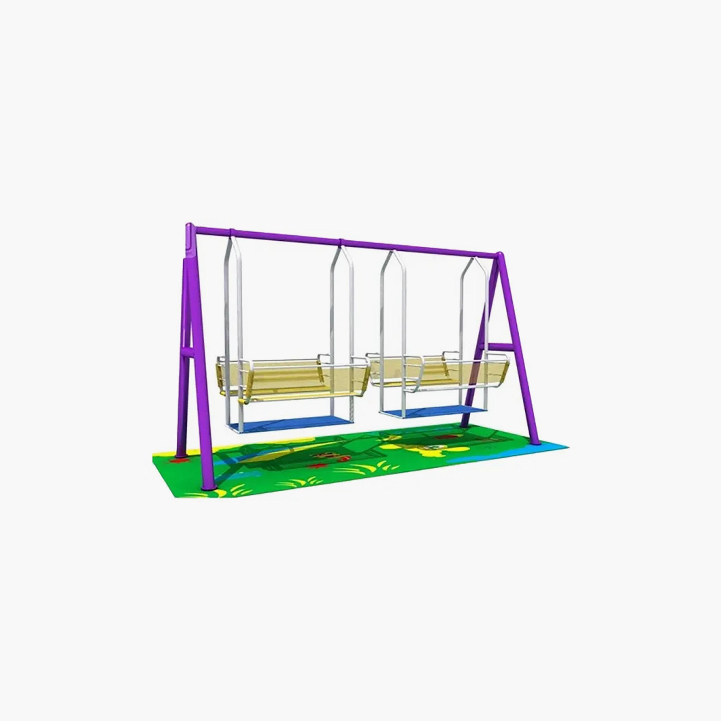 MYTS Outdoor Backyard Mega Fun Dual Swing - Double Bubble-toys-outdoor-slidesandswings-image-1