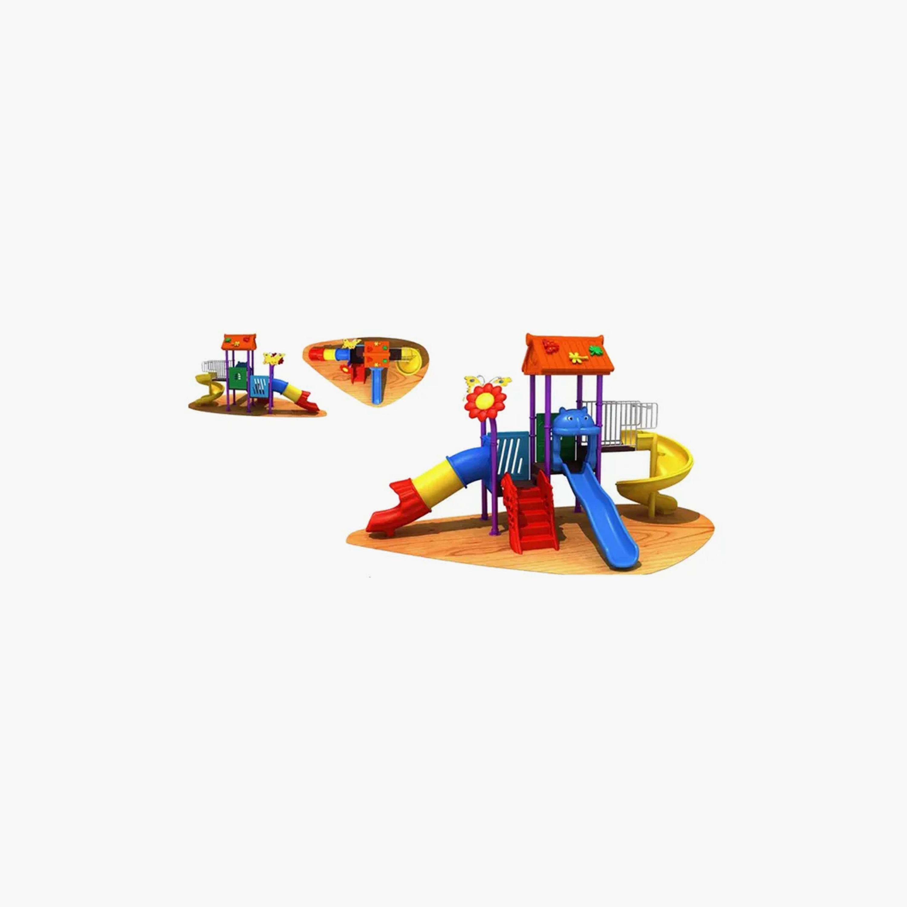 MYTS Mega Kids Adventure Wave Playset with Multiple Slides - 2 Years+-toys-outdoor-slidesandswings-image-1