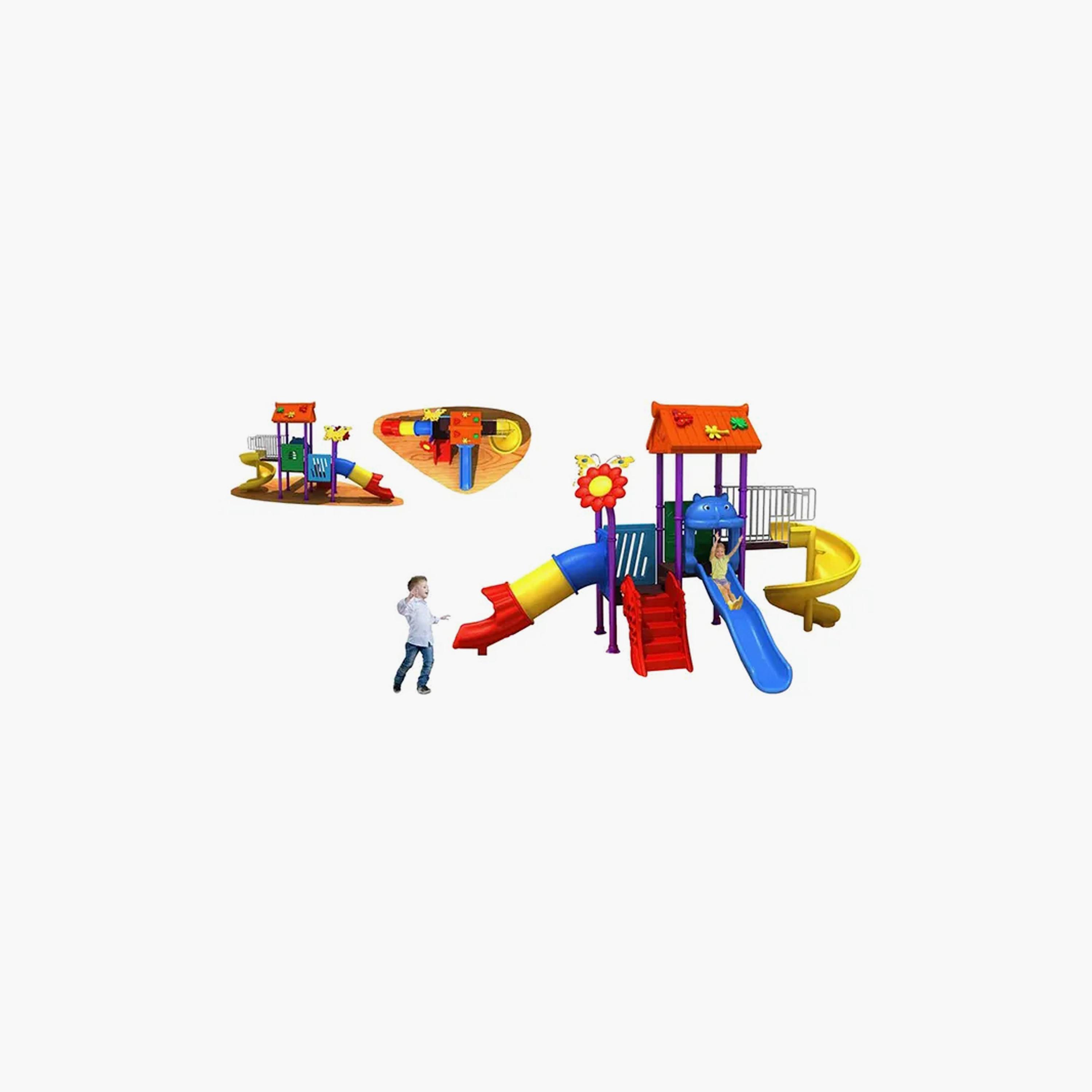 MYTS Mega Kids Adventure Wave Playset with Multiple Slides - 2 Years+-toys-outdoor-slidesandswings-image-3