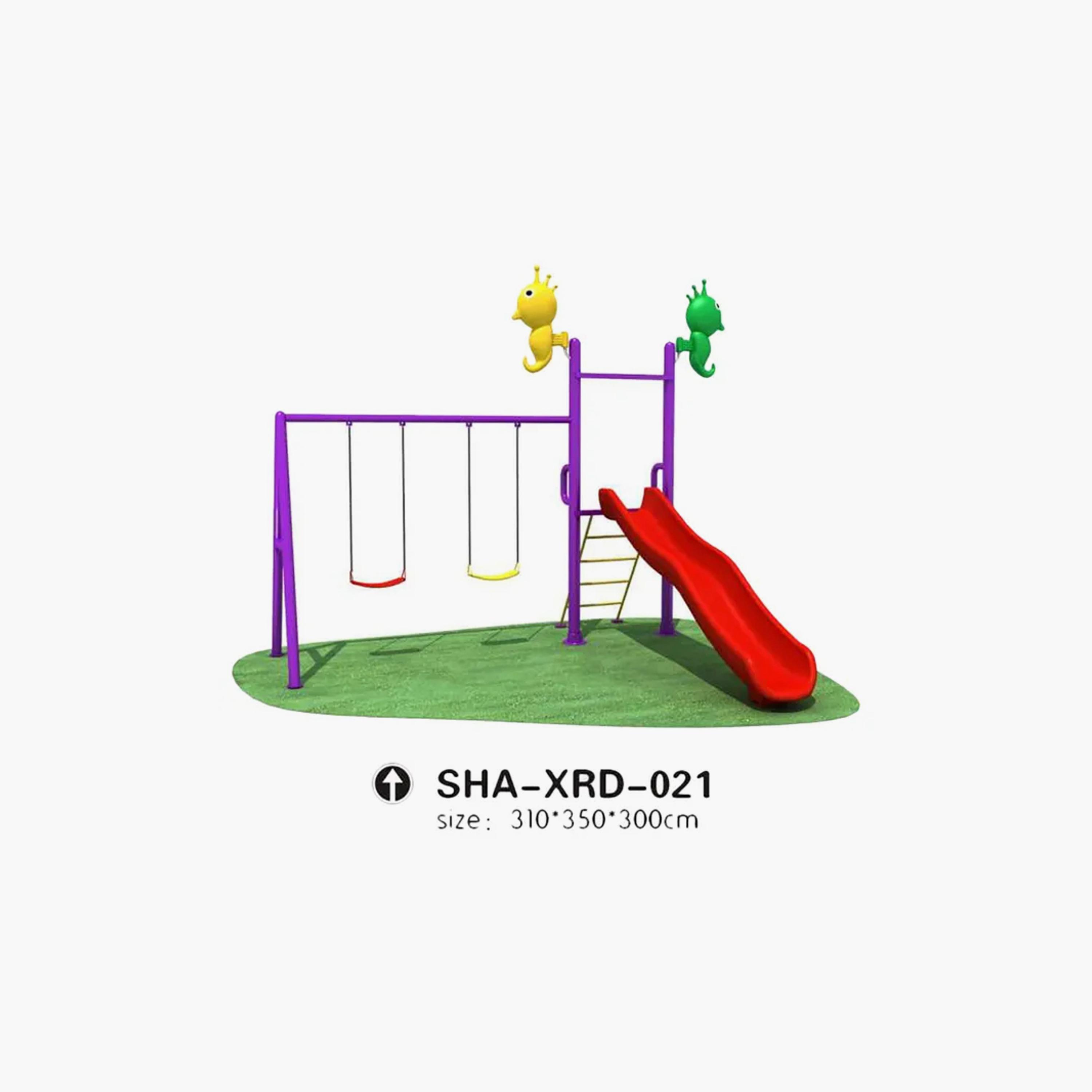 MYTS Outdoor Backyard Mega Pinokiyo Style Slide with Swing-toys-outdoor-slidesandswings-image-2