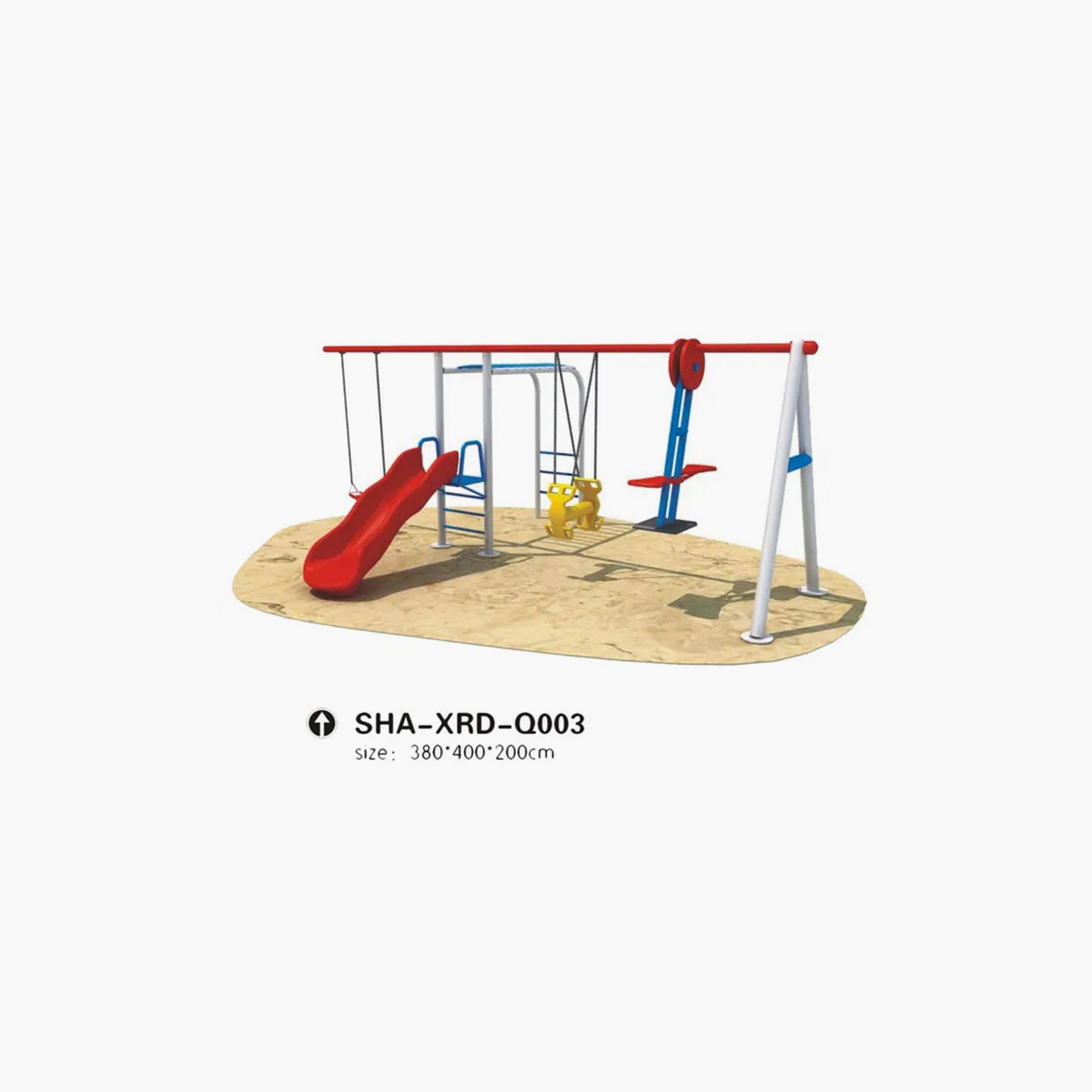 MYTS Outdoor Backyard Mega Fun Slide & Swing with Climbers-toys-outdoor-slidesandswings-image-2