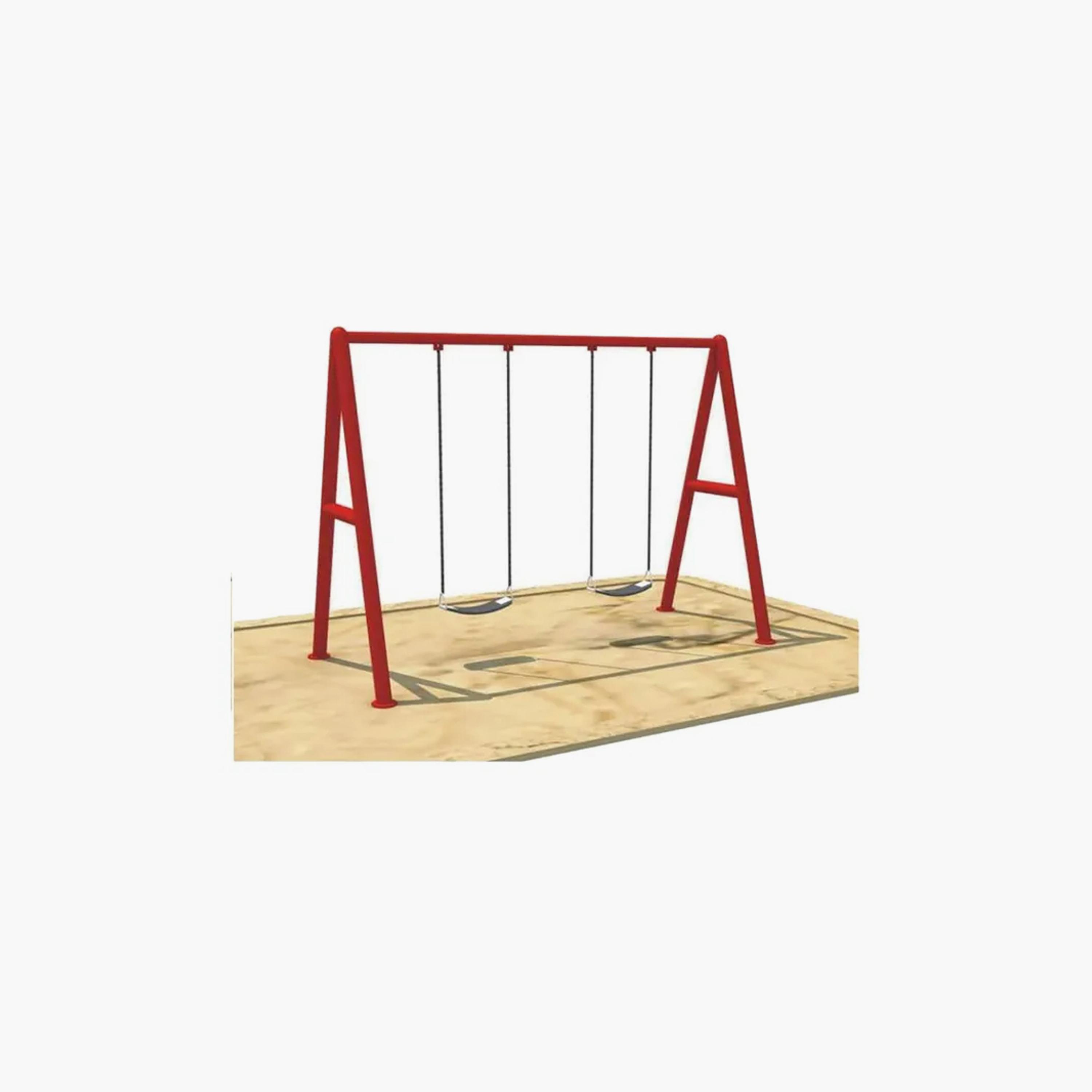 MYTS Outdoor Backyard Mega Double Kids Swing-toys-outdoor-slidesandswings-image-1