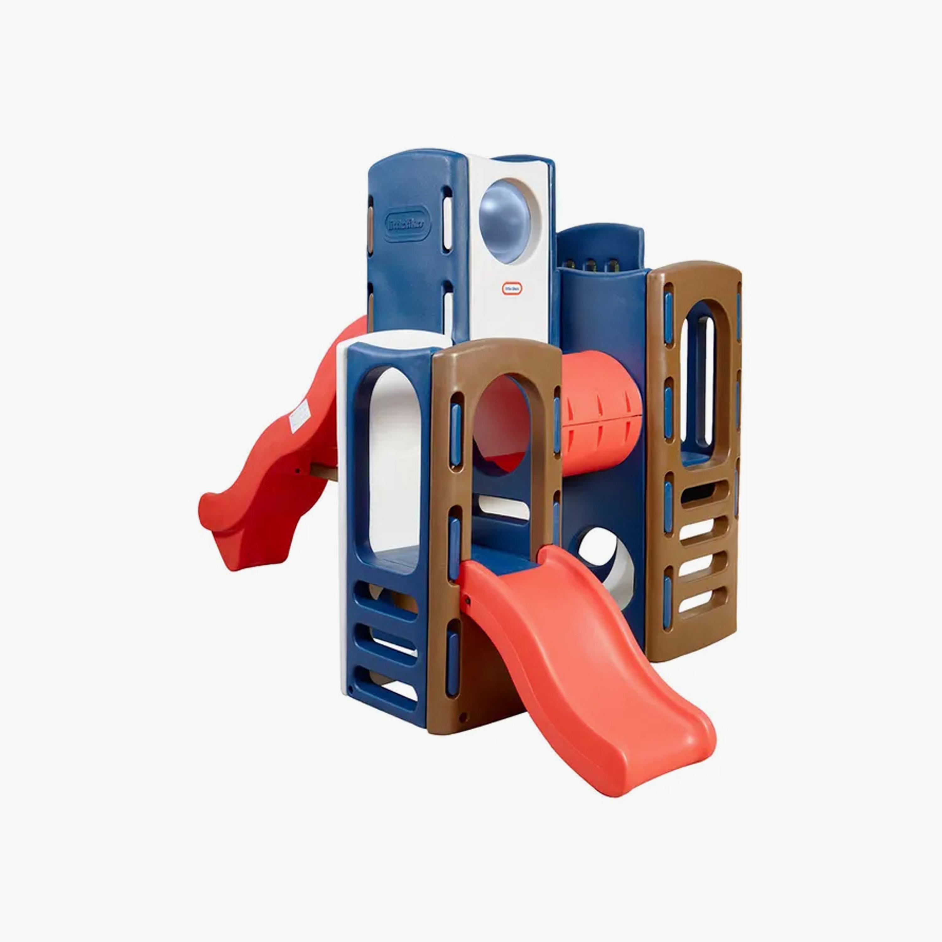MYTS Outdoor Backyard Composite Play Structure with Slide & Tunnel-toys-outdoor-slidesandswings-image-4