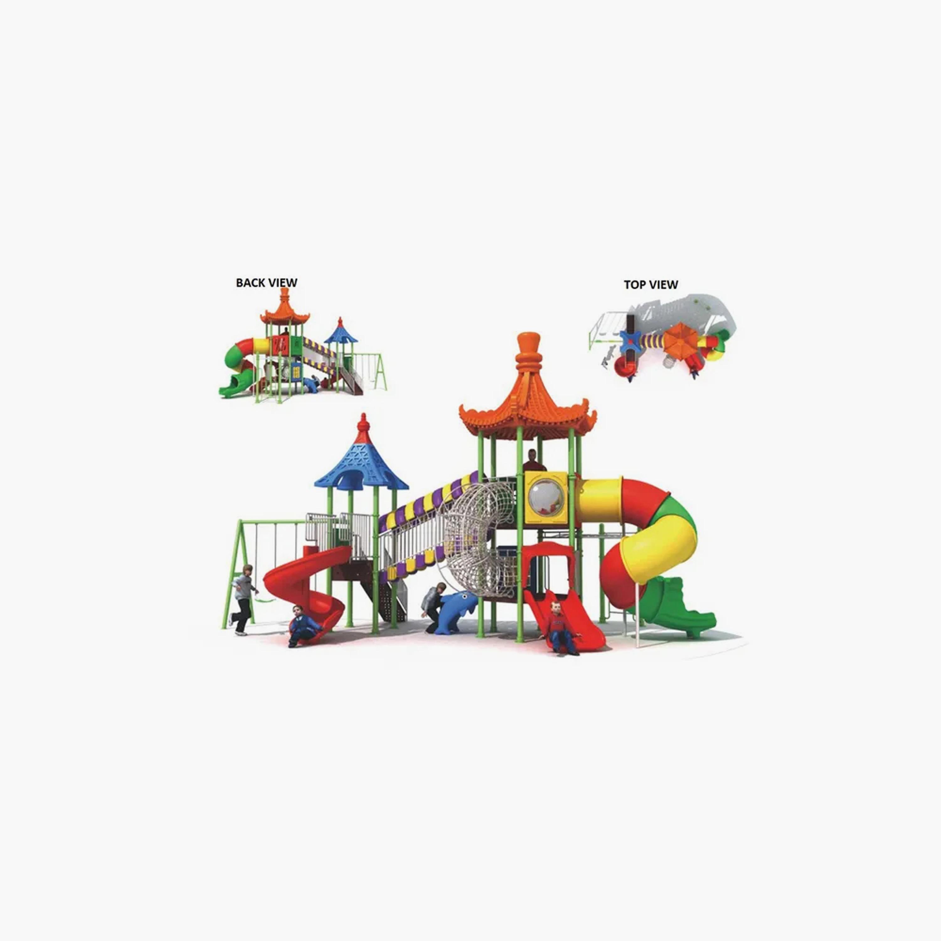 MYTS Outdoor Backyard Pinokee Roof Multi Playcentre-toys-outdoor-playhousesandplayards-image-2