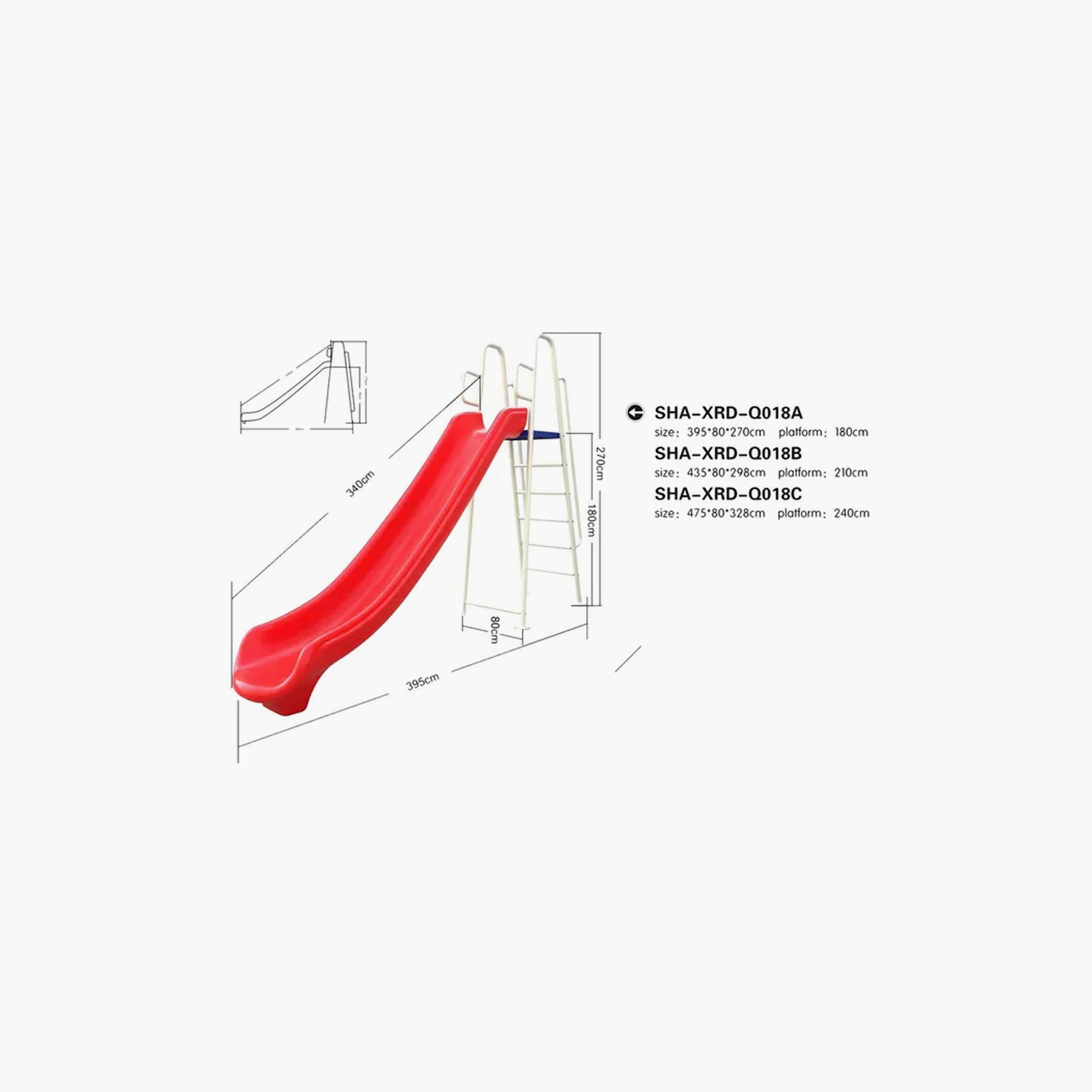 MYTS Outdoor Backyard Mega Straight Slide - 180 cm-toys-outdoor-slidesandswings-image-2