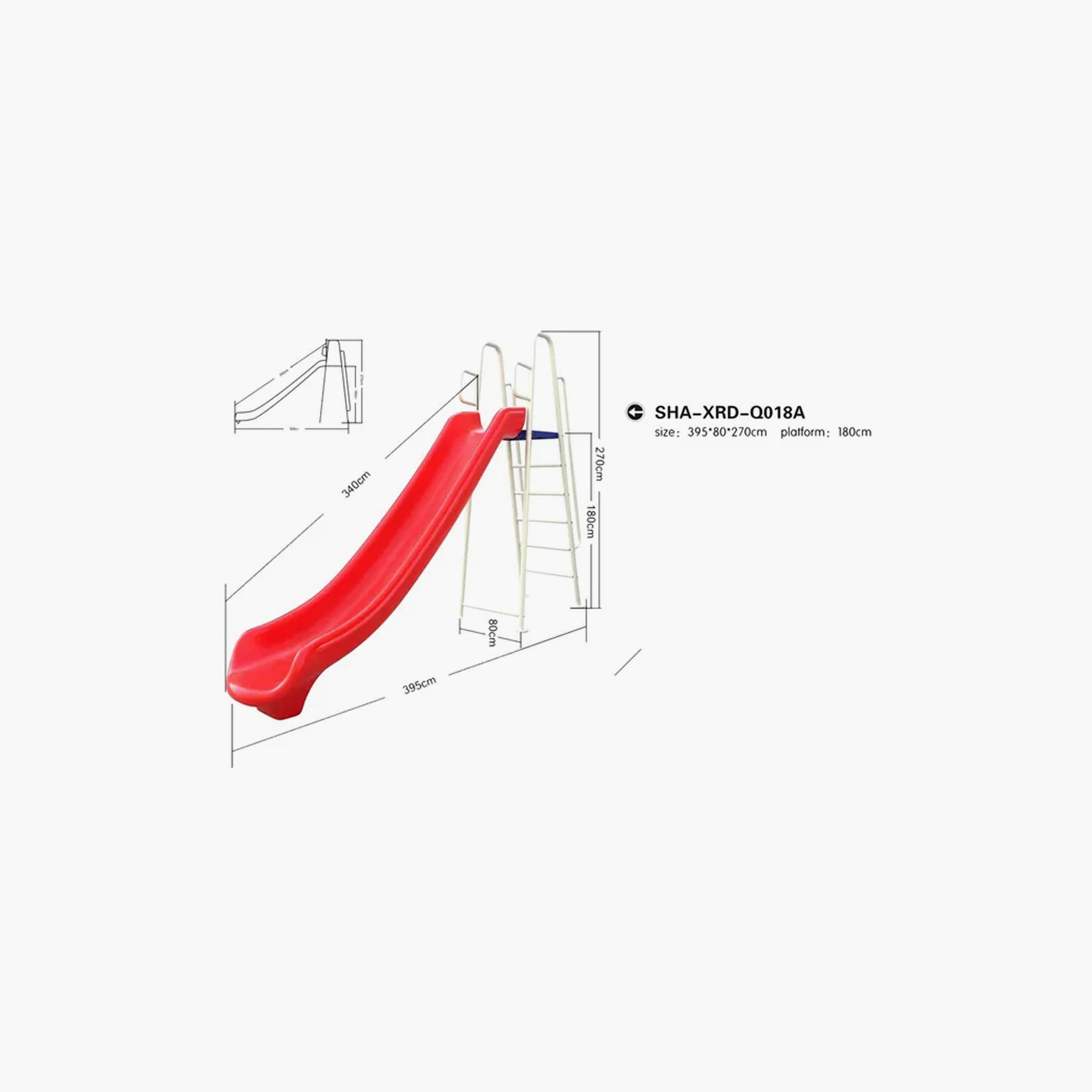 MYTS Outdoor Backyard Mega Straight Slide - 180 cm-toys-outdoor-slidesandswings-image-3