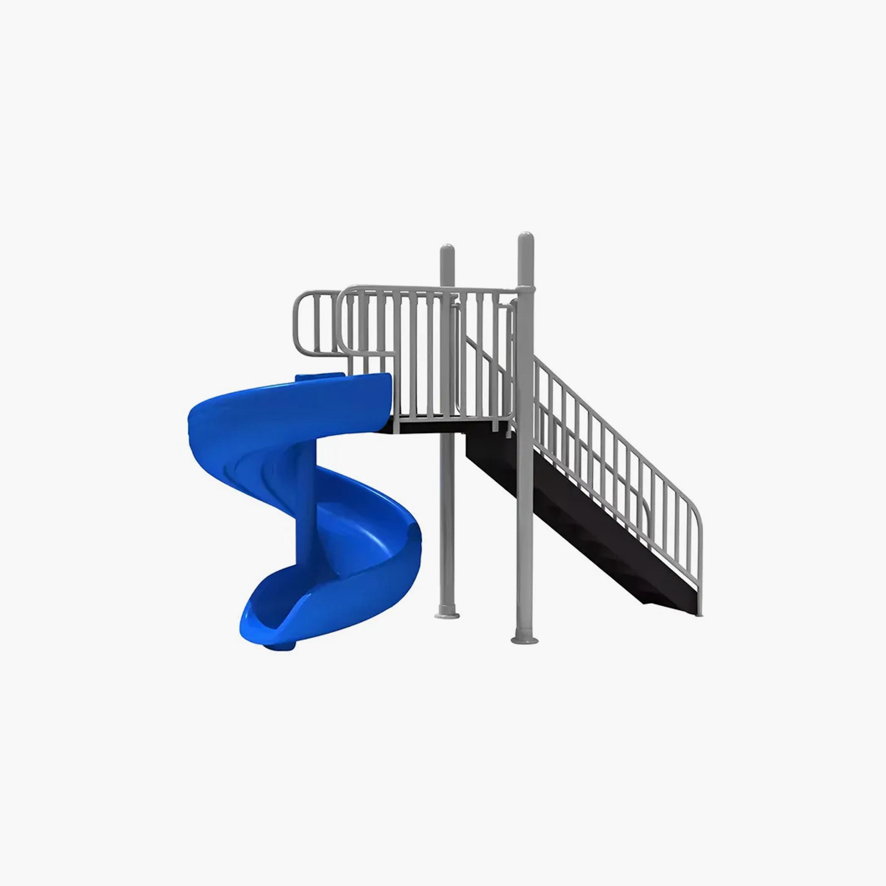 MYTS Outdoor Backyard Spiral Slide - Assorted-toys-outdoor-slidesandswings-image-2