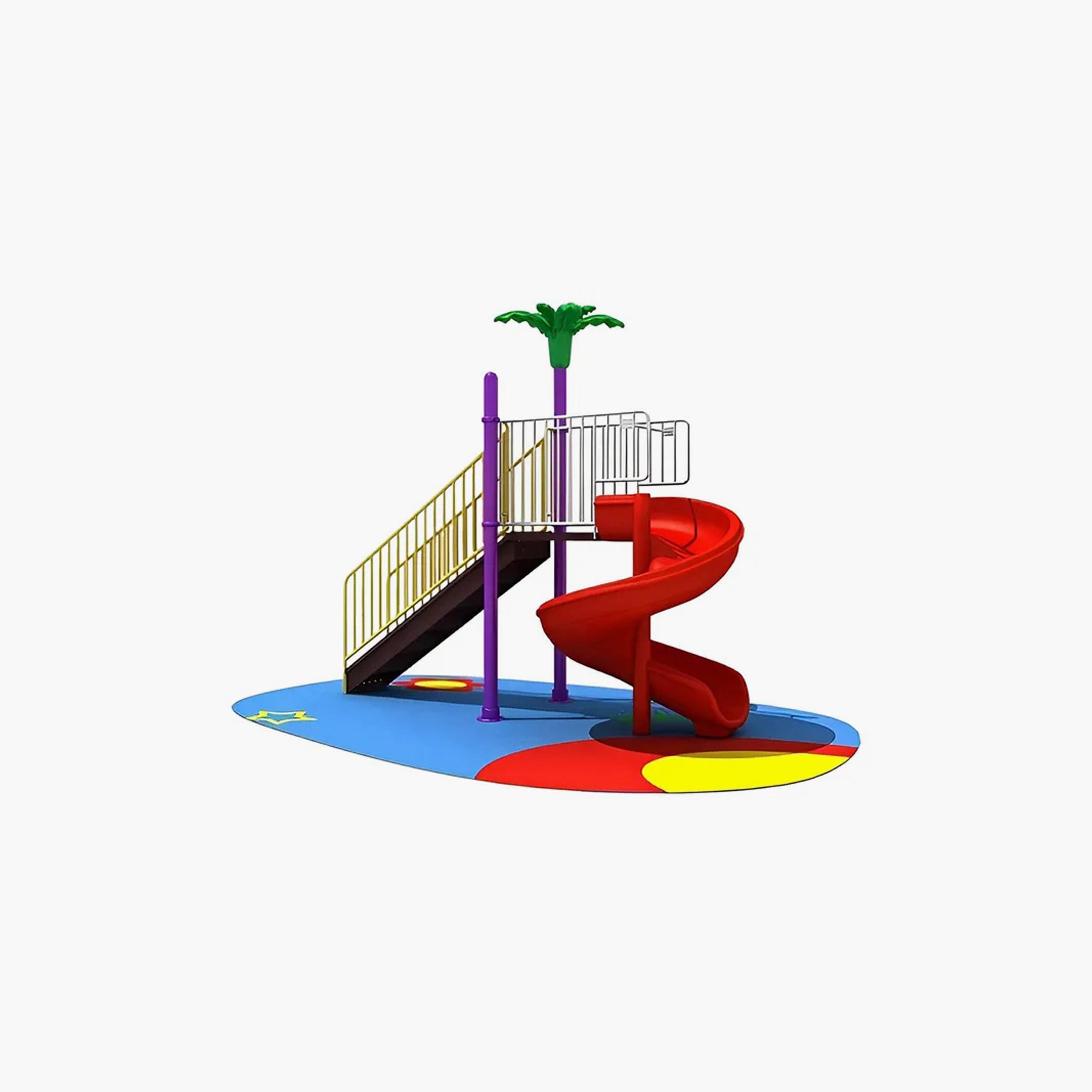 MYTS Outdoor Backyard Spiral Slide - Assorted-toys-outdoor-slidesandswings-image-3