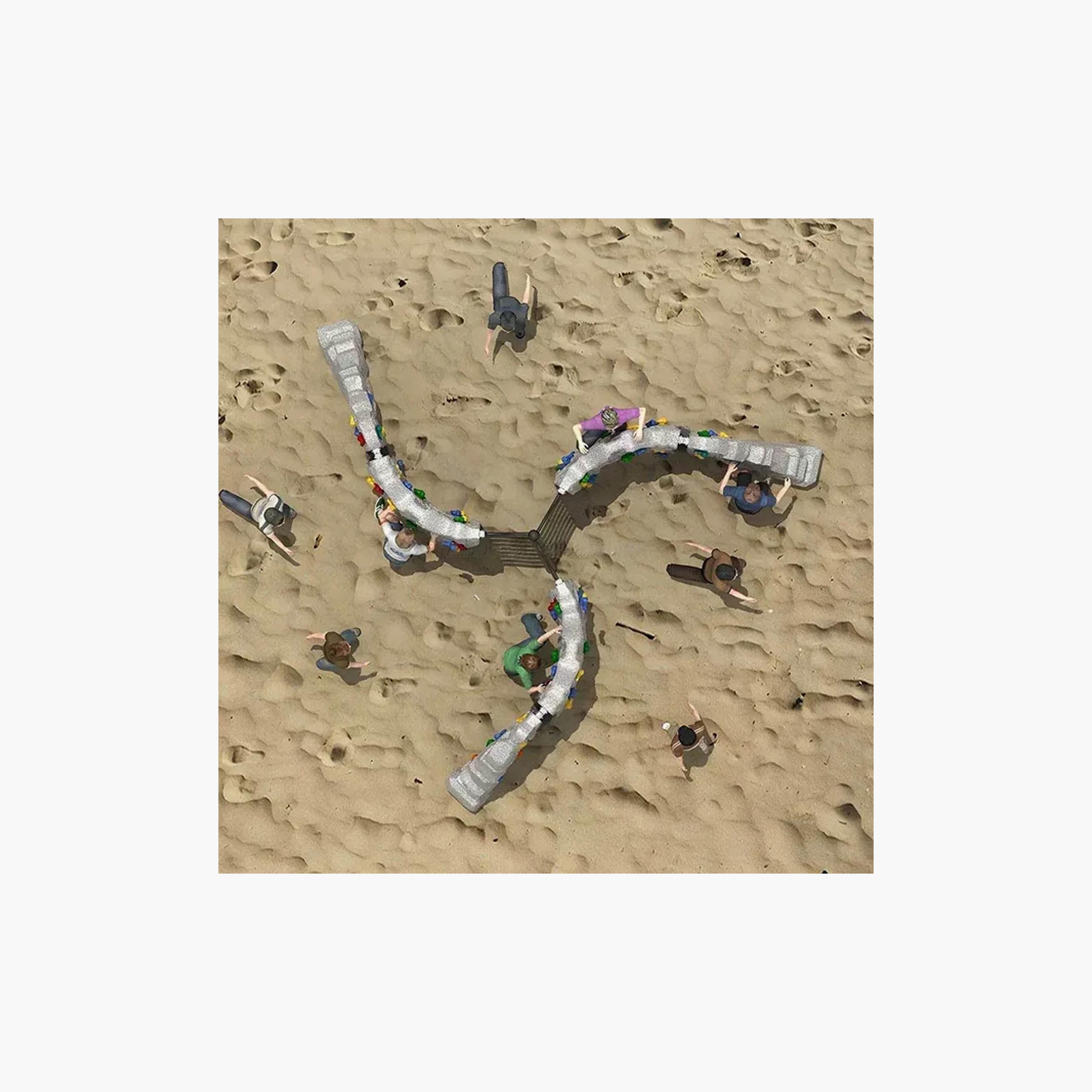 MYTS Kids Gym Backyard Rock Climber Series - Grey-toys-outdoor-sports-image-5