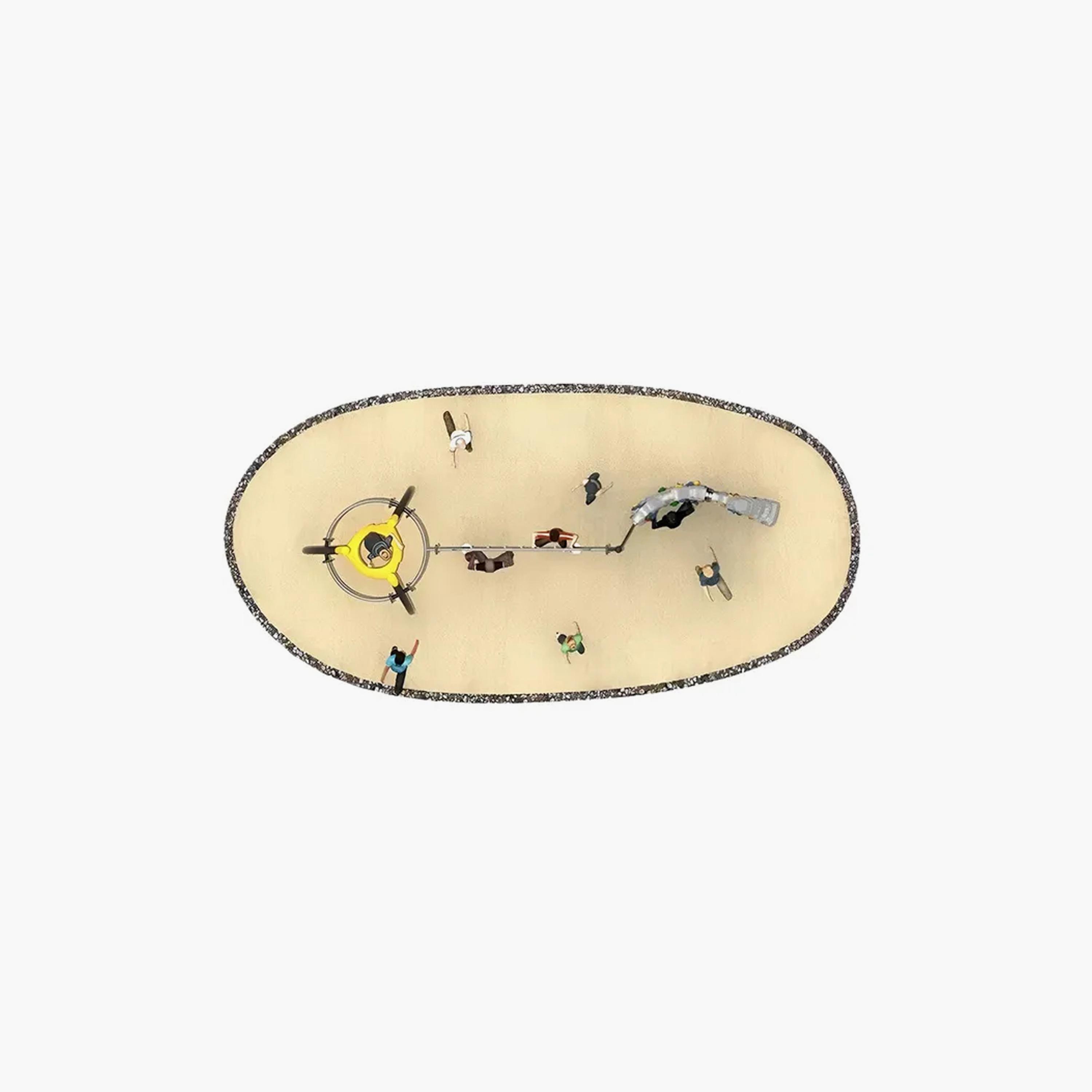 سلسلة جيم تسلق الصخور للأطفال للفناء الخلفي خارجي - باللون الرمادي من مايتس-toys-outdoor-sports-image-2