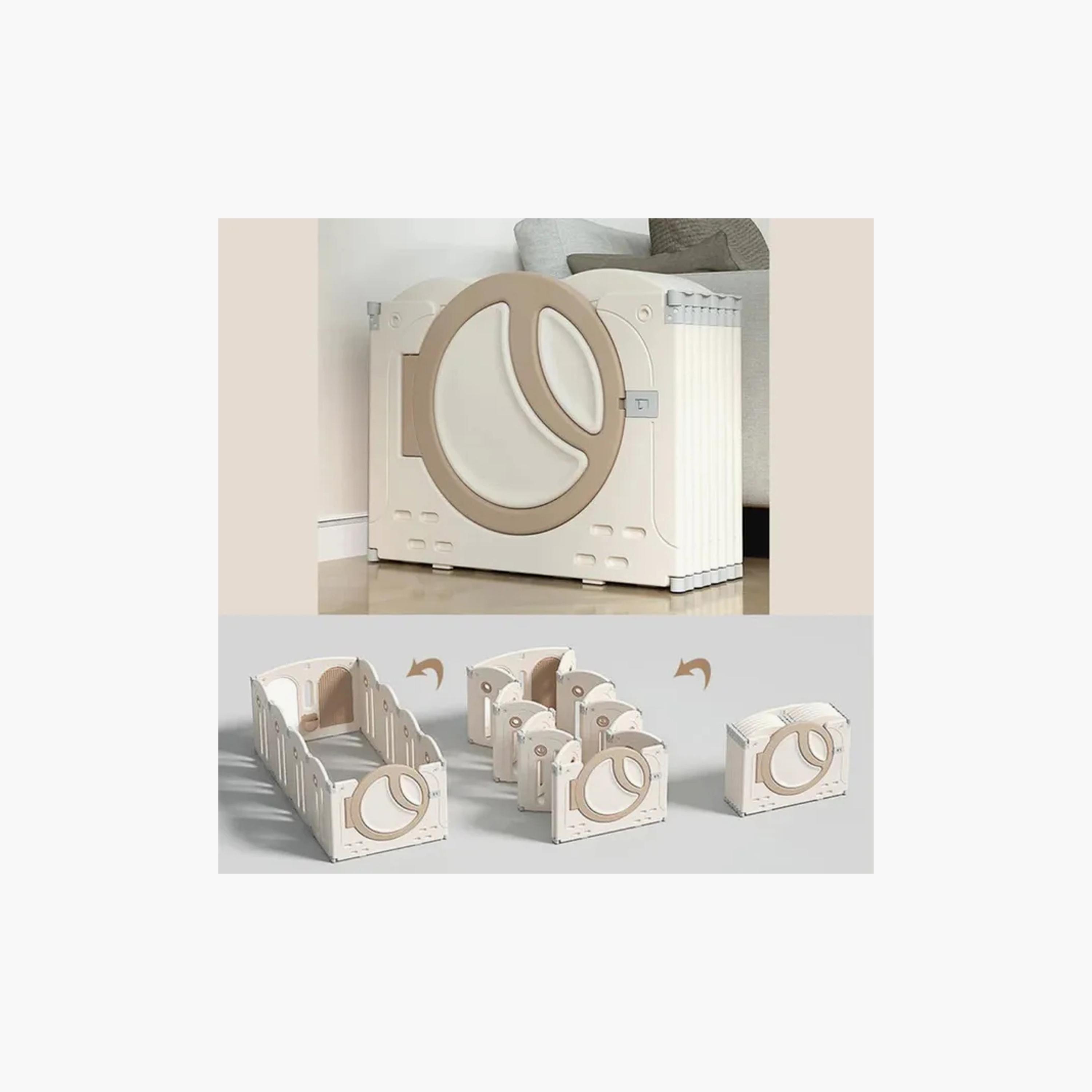 MYTS Wonderland Playpen with All-In-One Combo Activities - Cream-baby-infantactivity-playpensandplaymats-image-4