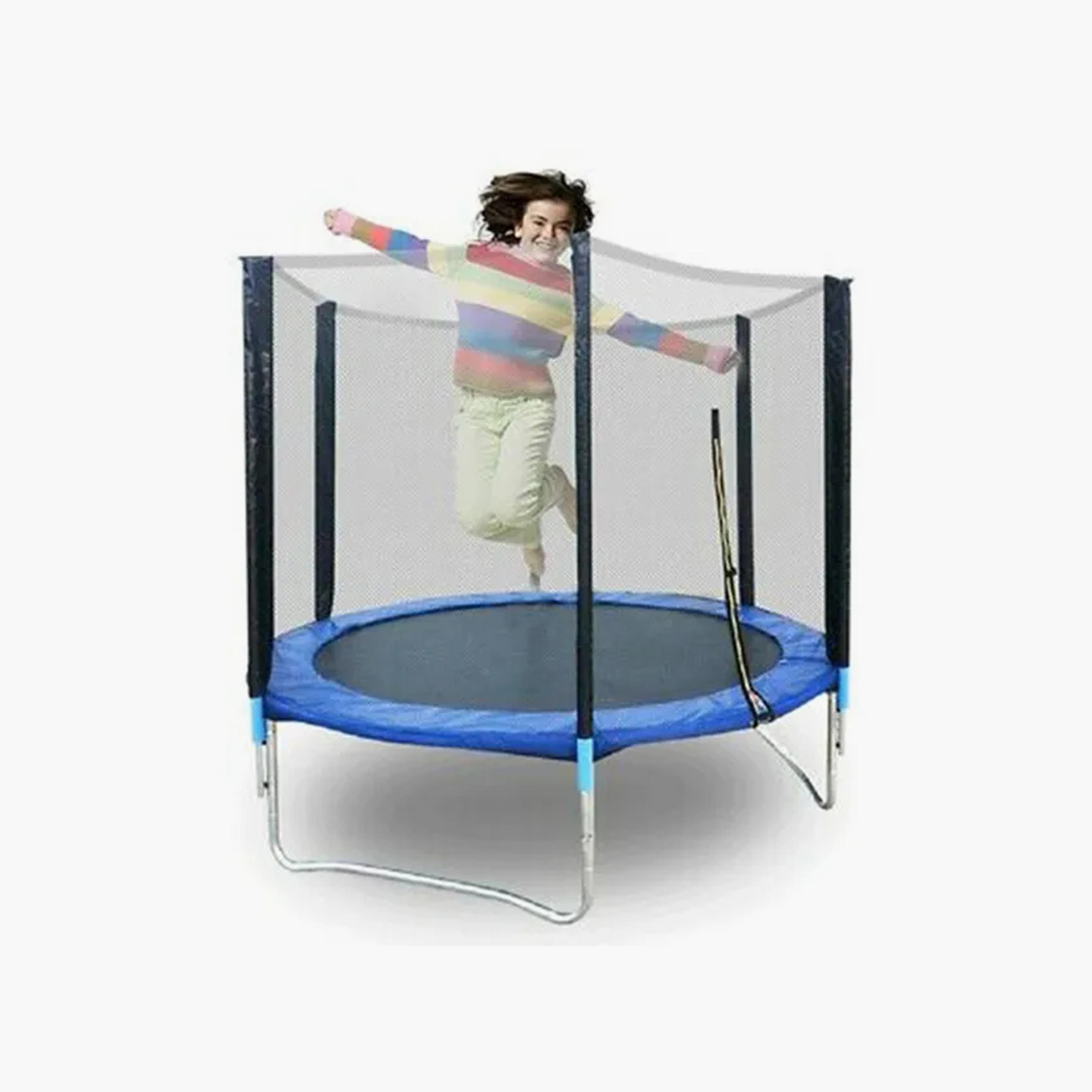 MYTS Outdoor Backyard Rounded Trampoline - 6ft-toys-outdoor-playhousesandplayards-image-2