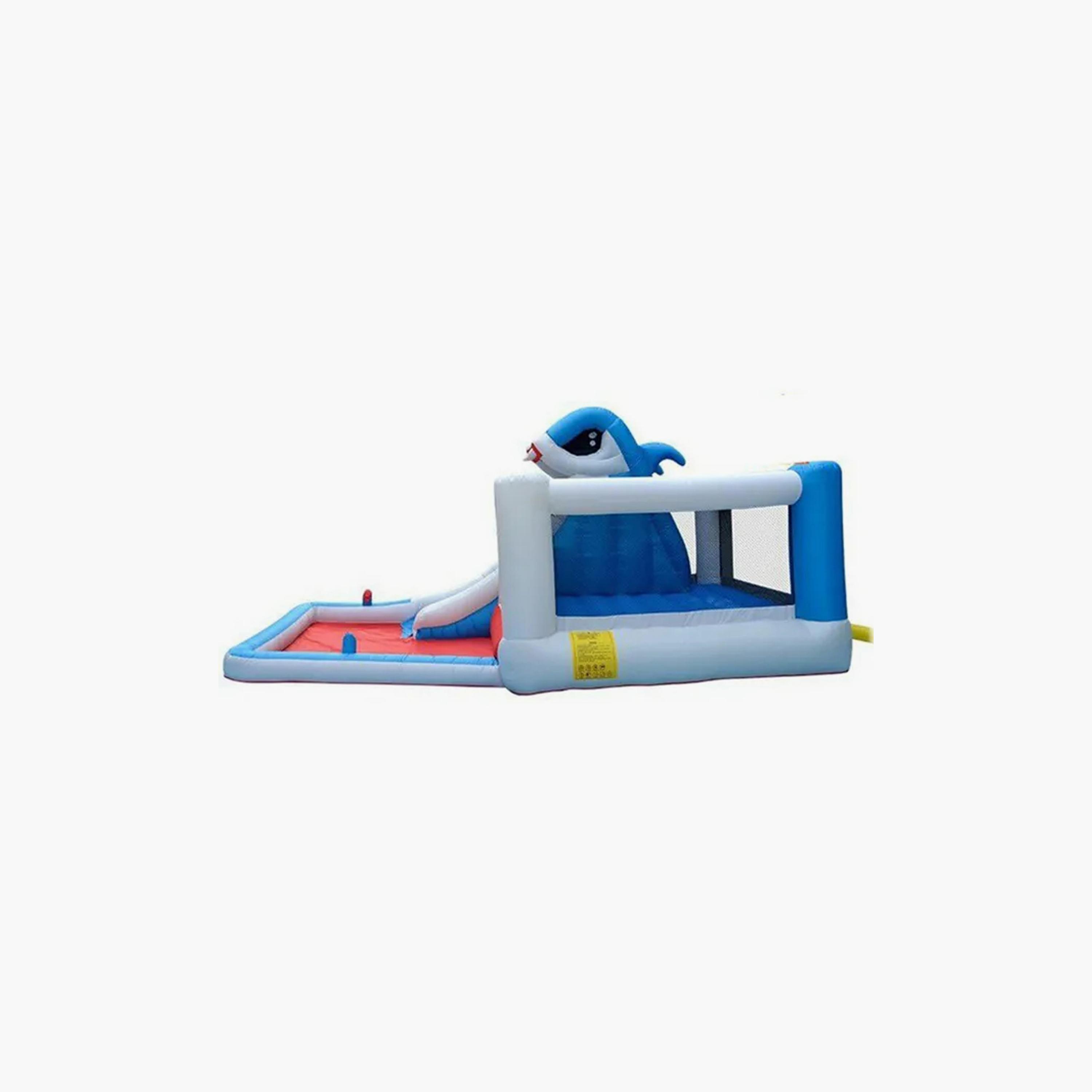 MYTS Inflatable Backyard Shark Water Slide Bouncer & House Jumper-toys-outdoor-sports-image-3
